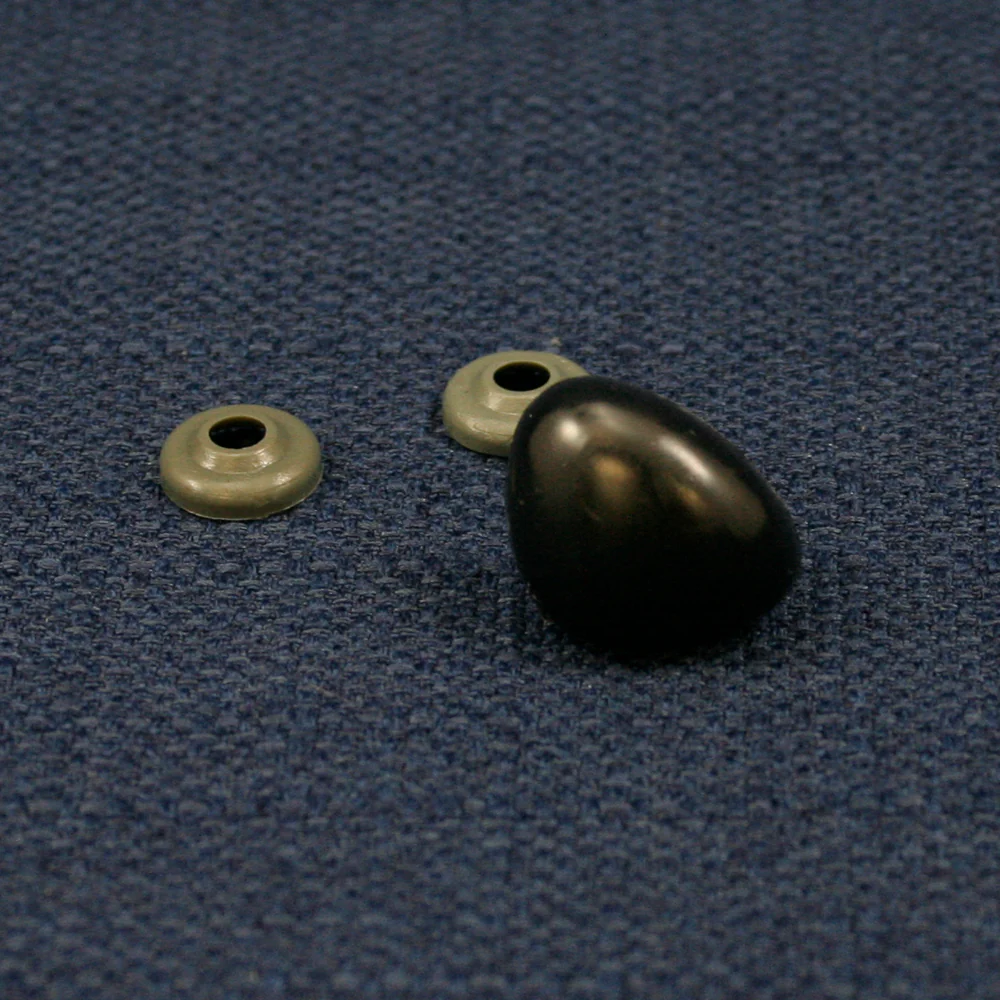 Animal Nose 19mm x 24mm - Black - Image 2