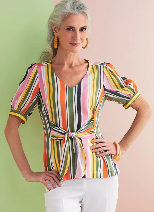 B6731 Misses' Top (Size: 14-16-18-20-22) - Image 3