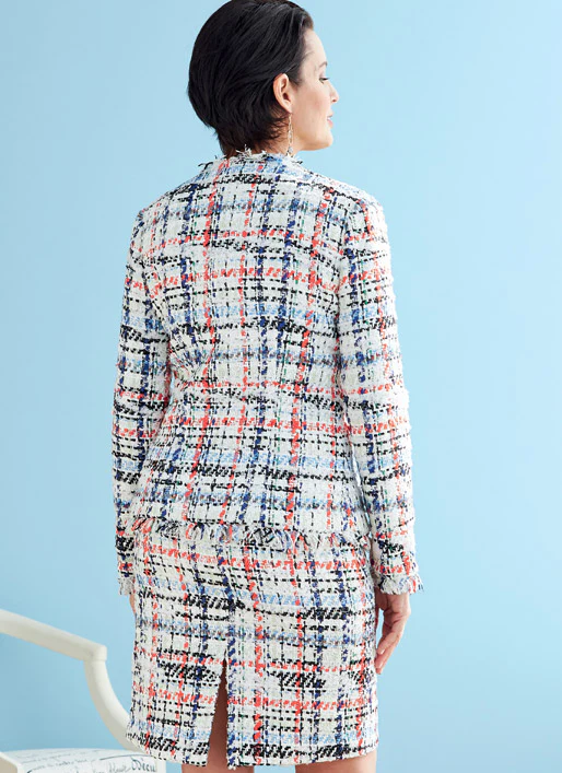 B6738 Misses' Jacket, Dress, Top, Skirt & Pants (Size: 14-16-18-20-22) - Image 8