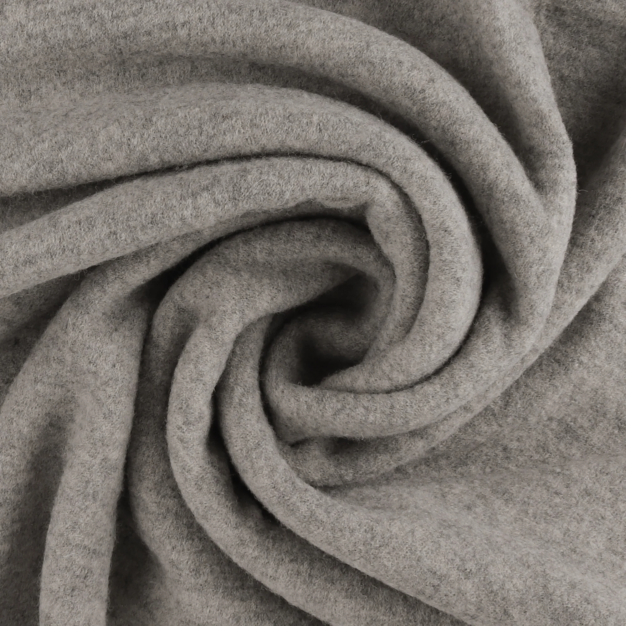 Boiled Wool - 002 - Light Grey - Image 2