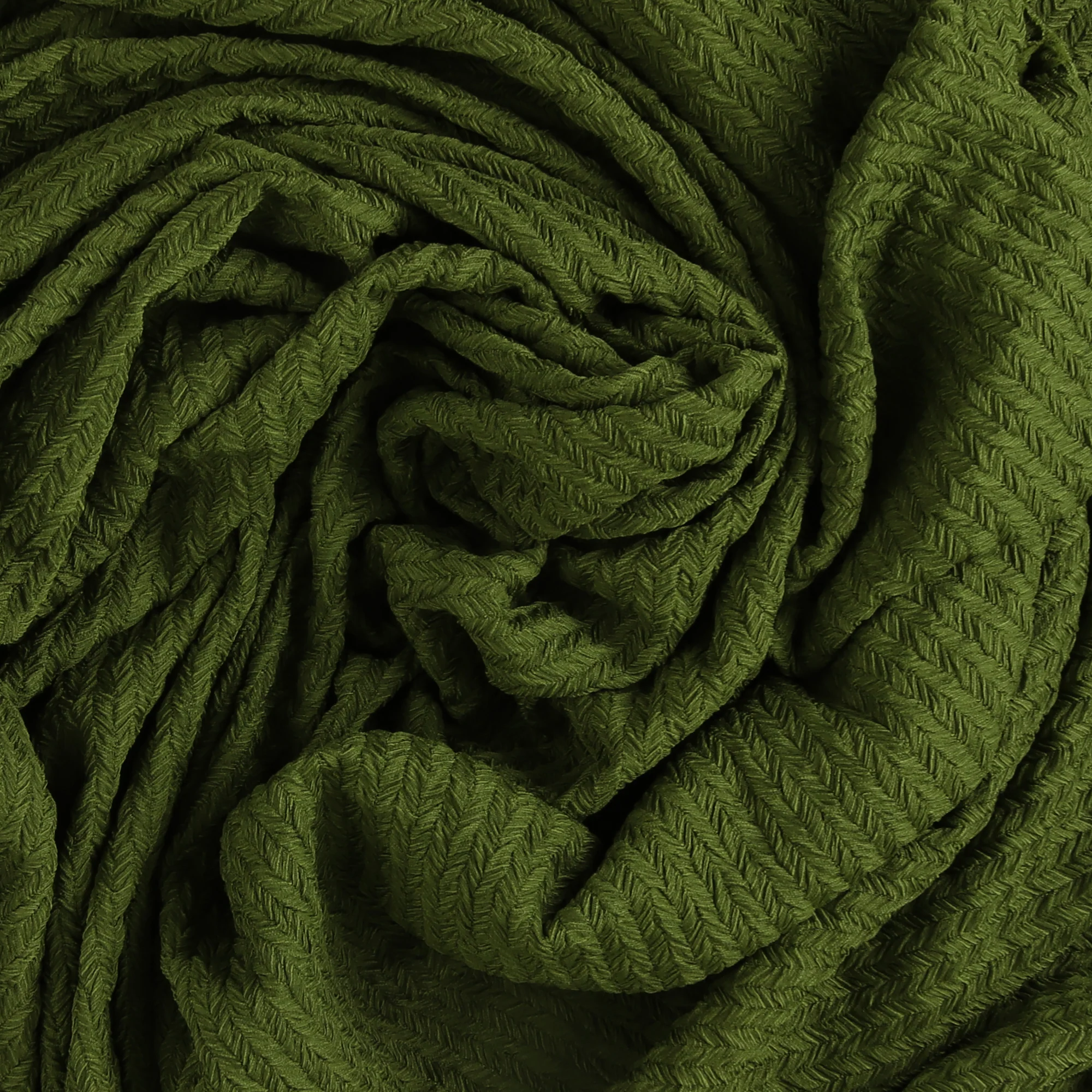 Chevron Knit Solid - DESERT NILE - 001 - Khaki - Image 2