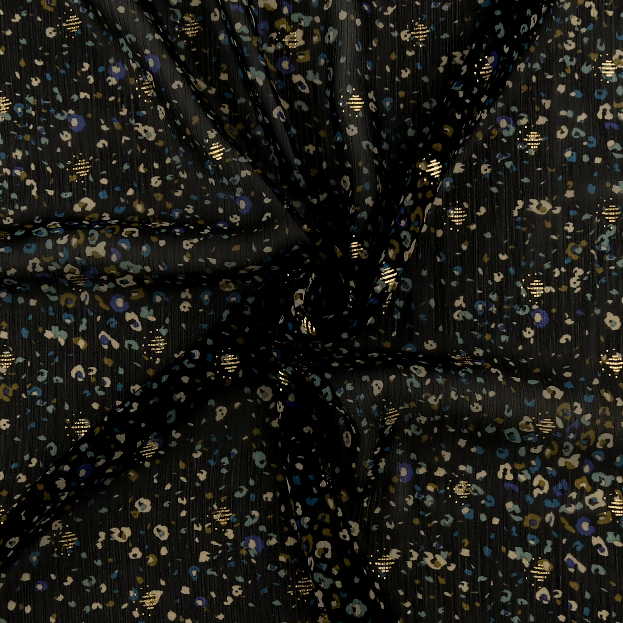 Chiffon Yoryu Foil - ARIA - 013 - Black - Image 2