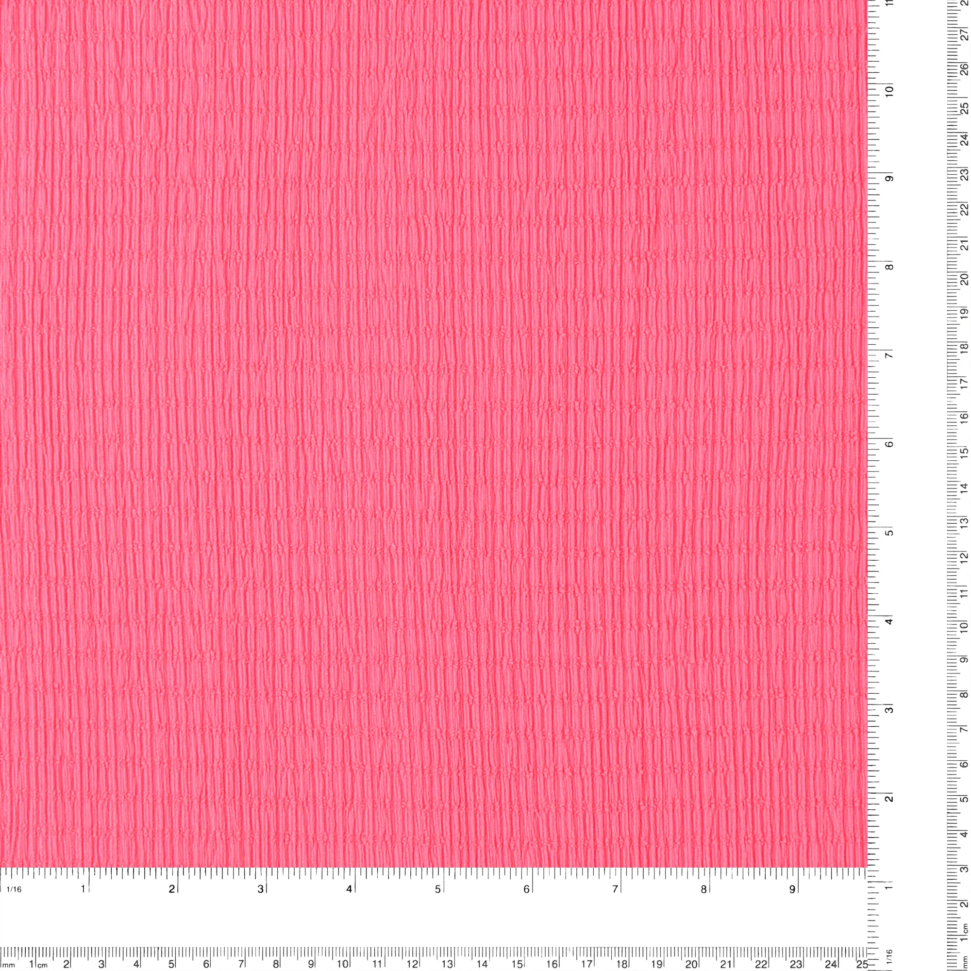 Crinkle Knit Solid - AVERY - 003 - Hot Pink - Image 3