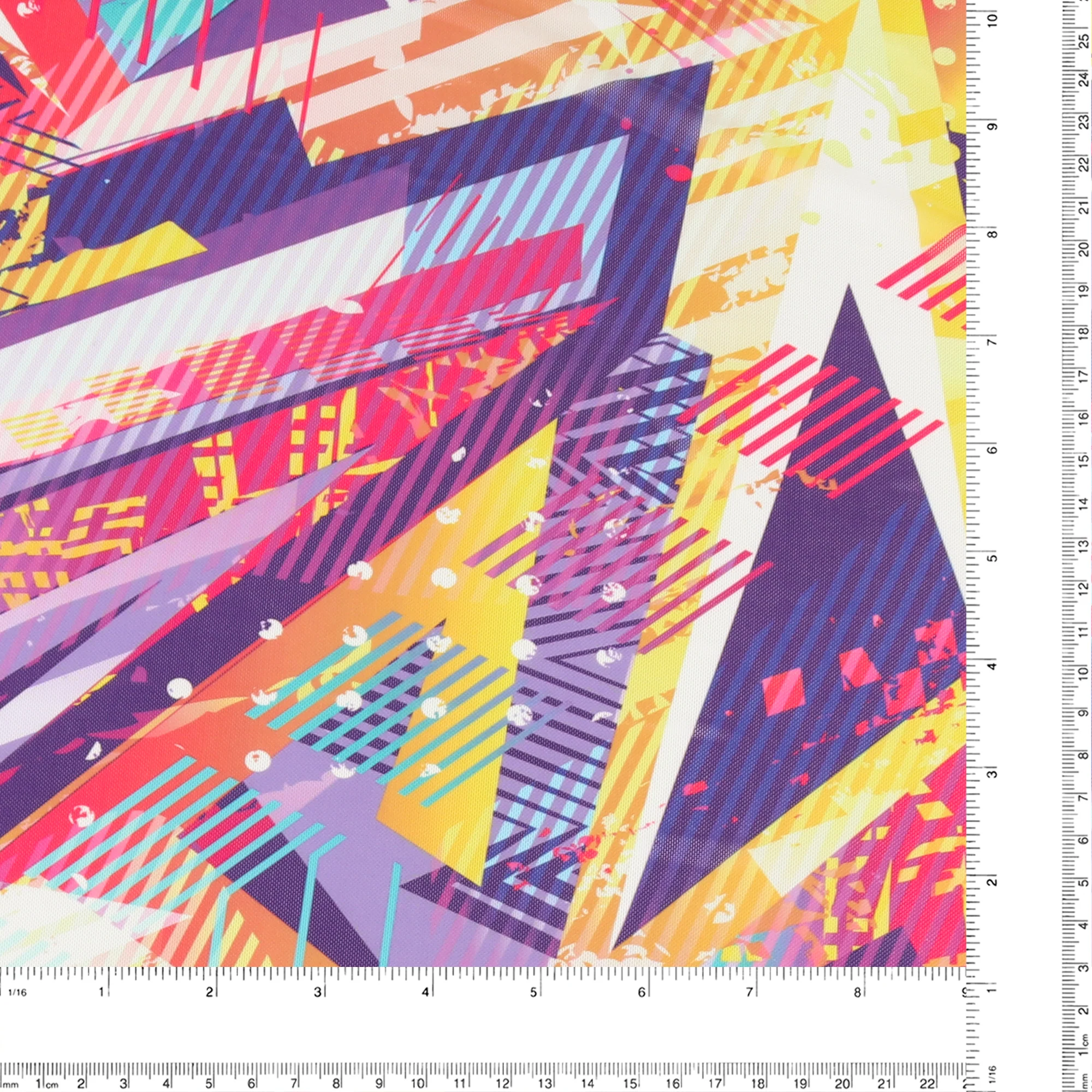 Digital Printed Mesh - OLIVIA - 005 - Purple - Image 3