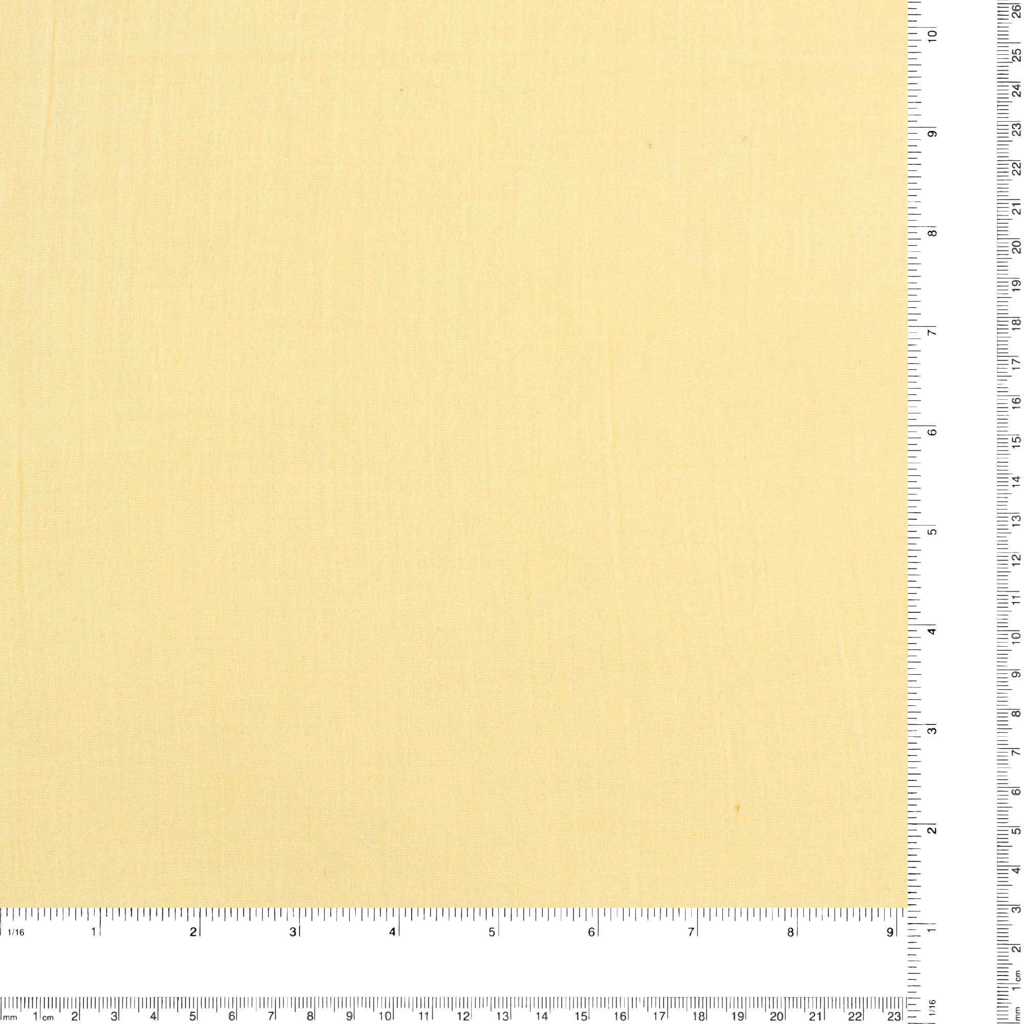 Gauze Cotton  - SUMMER ESSENTIALS - 003 - Light Yellow - Image 3