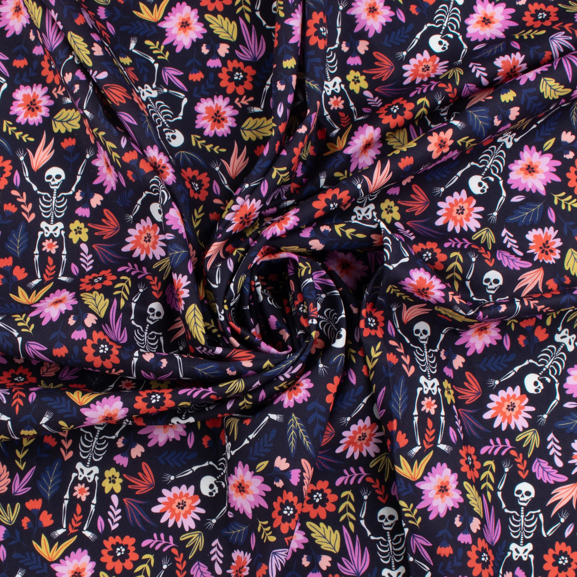 Halloween Fun Print - 035 - Navy - Image 2