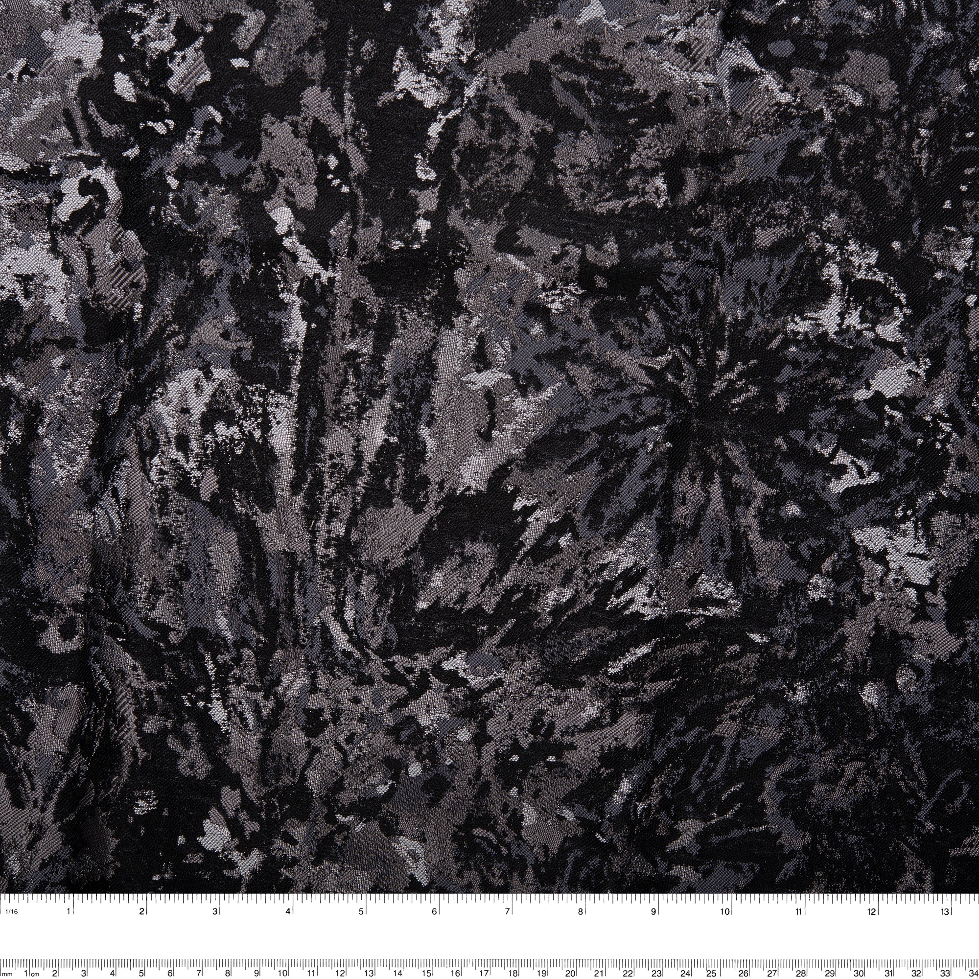 Telio Jacquard - CHIC - Abstract flower - Silver - Image 3