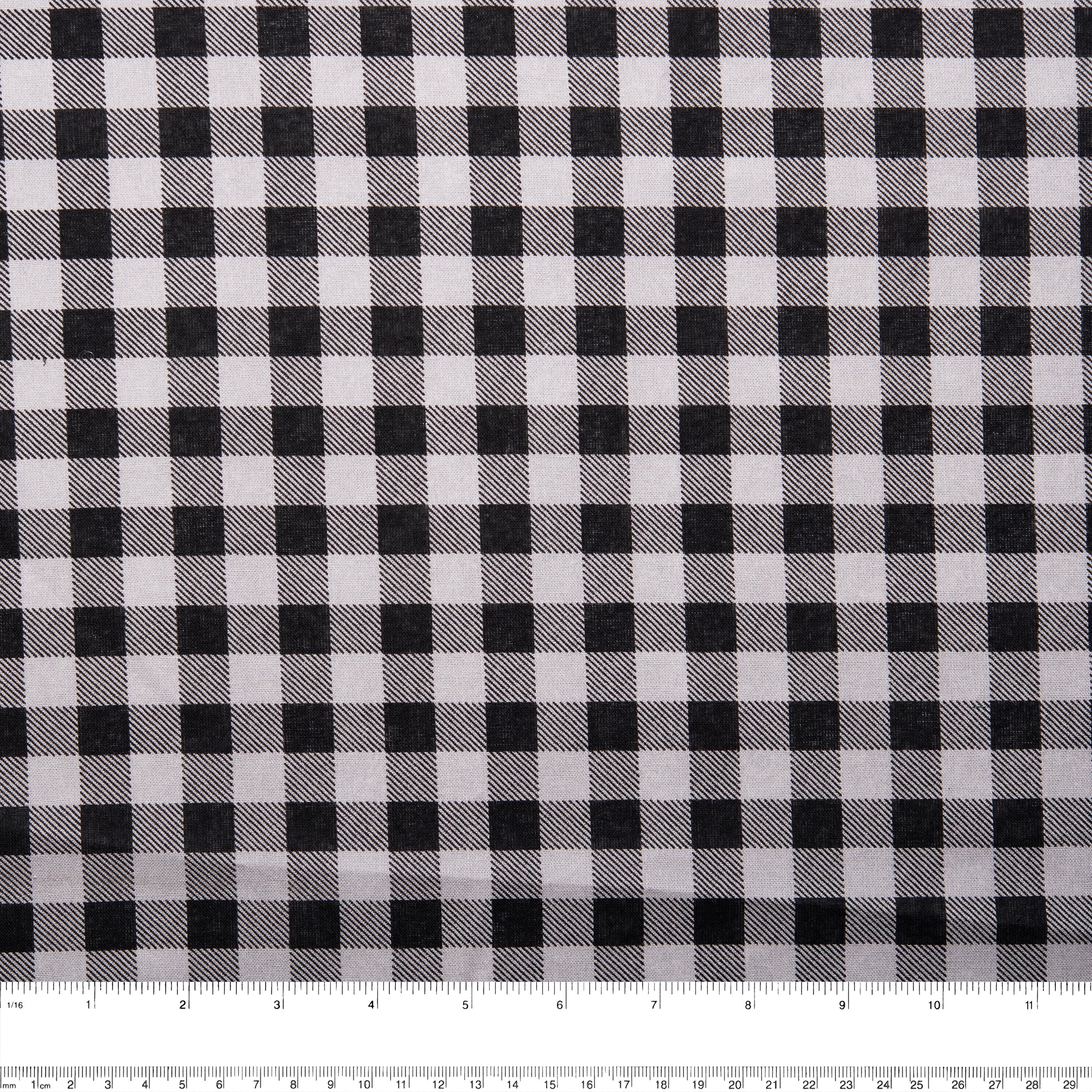 Just Basic 10 - Buffalo plaid 1/2'' - Light Grey - Image 2