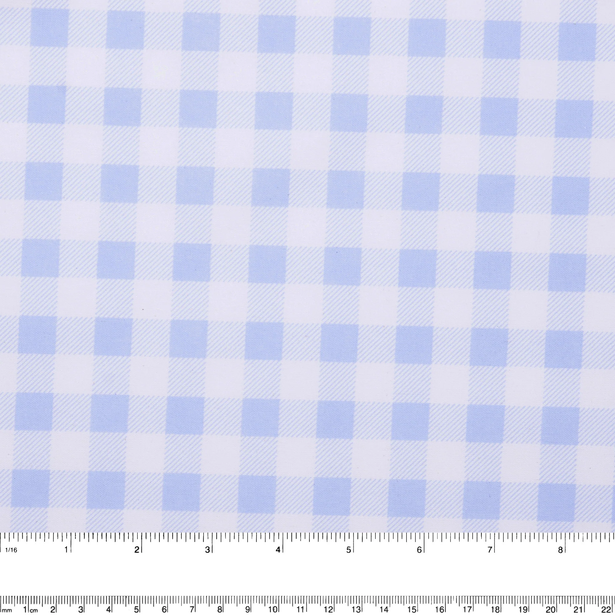 Just Basic - Buffalo plaid 1/2'' - Ice blue - Image 3
