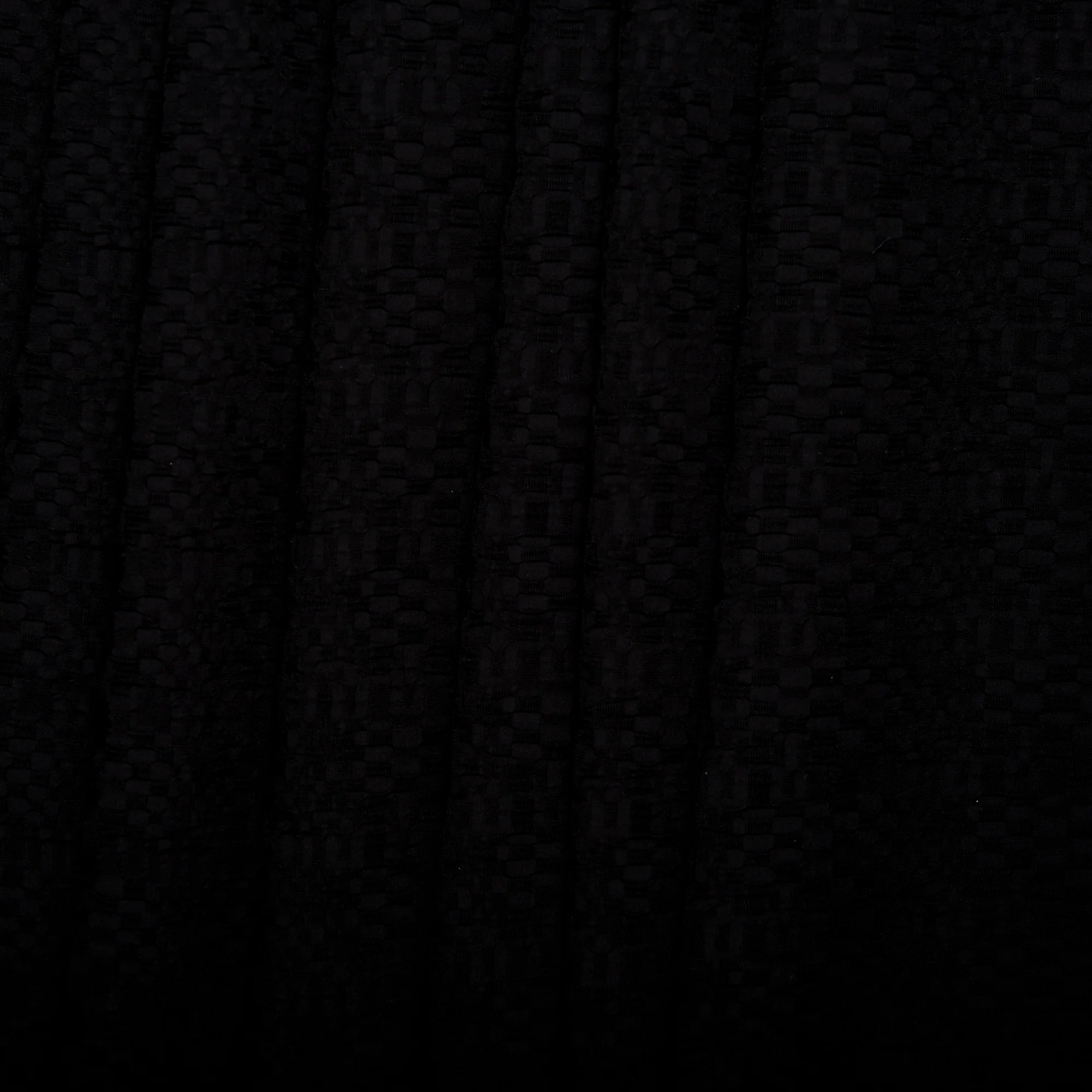 Knit Jacquard - Textured  Black - Image 4