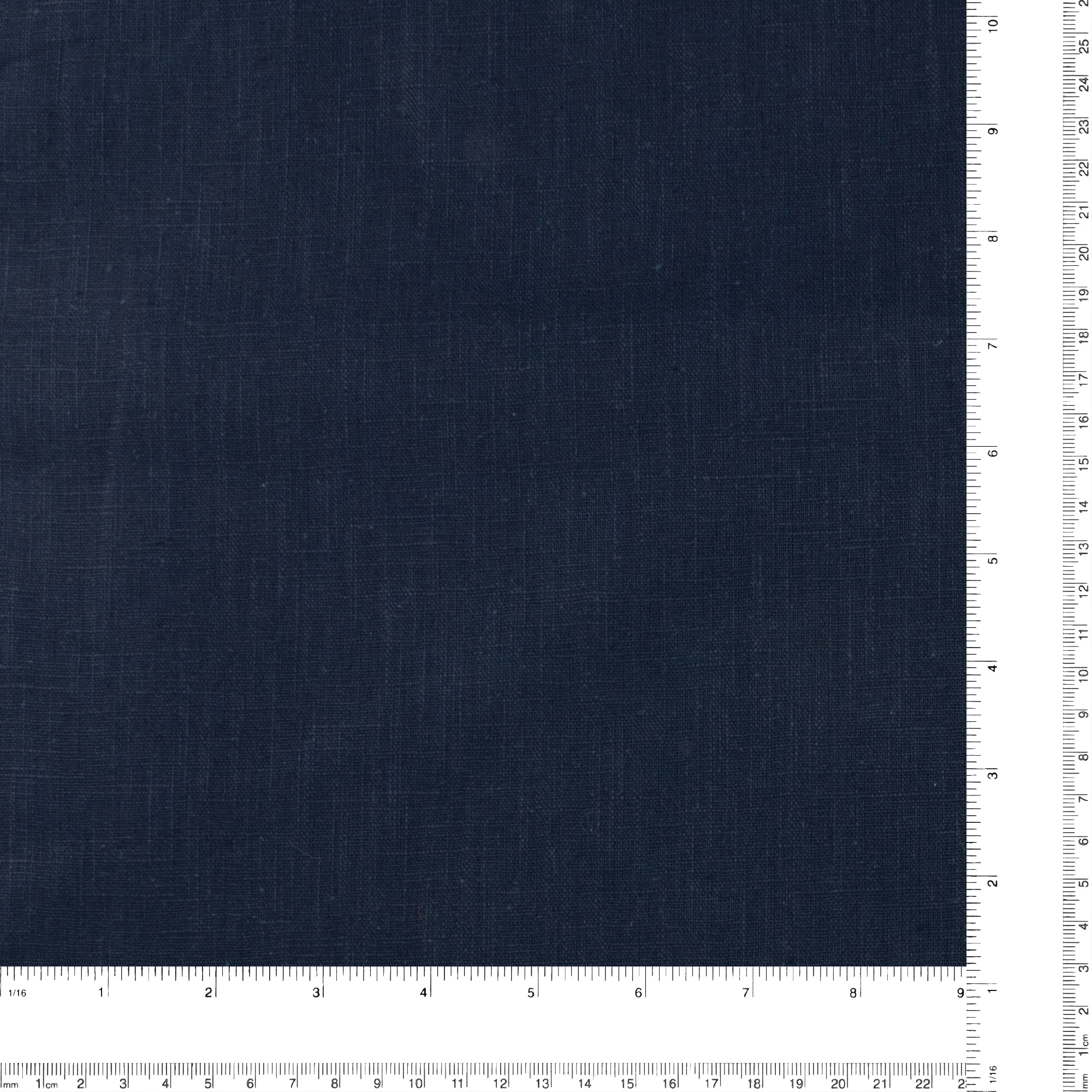 Linen Solid - GALWAY - 010 - Navy - Image 3