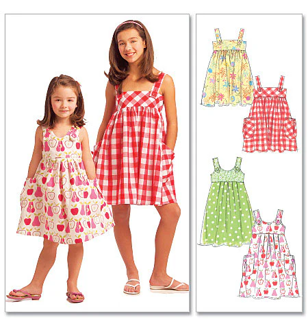 M5613 Children's/Girls' Dresses - Image 4