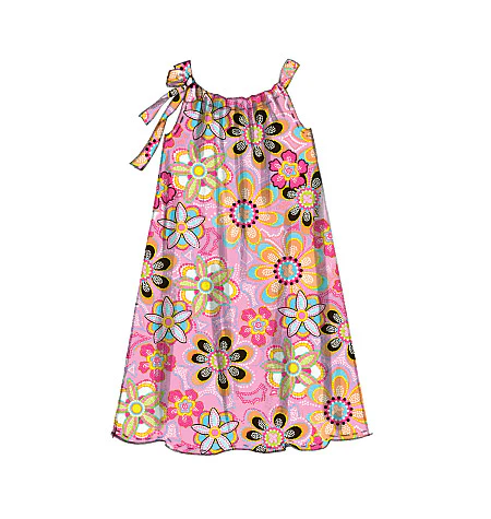 M5797 Children's/Girls' Tops, Dresses, Shorts and Pants - Image 6