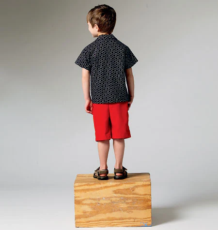 M6972 Men's/Boys' Shirt, Shorts and Pants (size: SML-MED-LRG-XLG) - Image 3