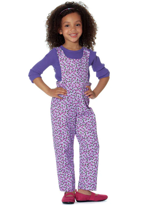 M7459 Children's/Girls' Jumpers and Overalls (size: 7-8-10-12-14) - Image 4