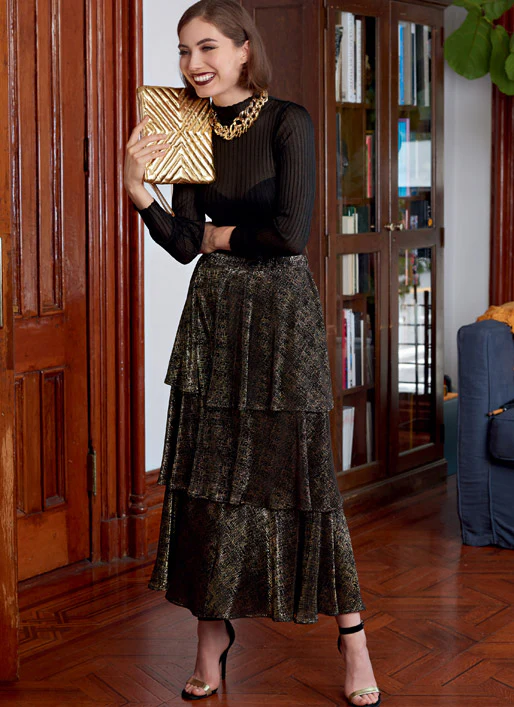M8150 #TillaryMcCalls - Misses' Skirts (Size: 16-18-20-22-24) - Image 2