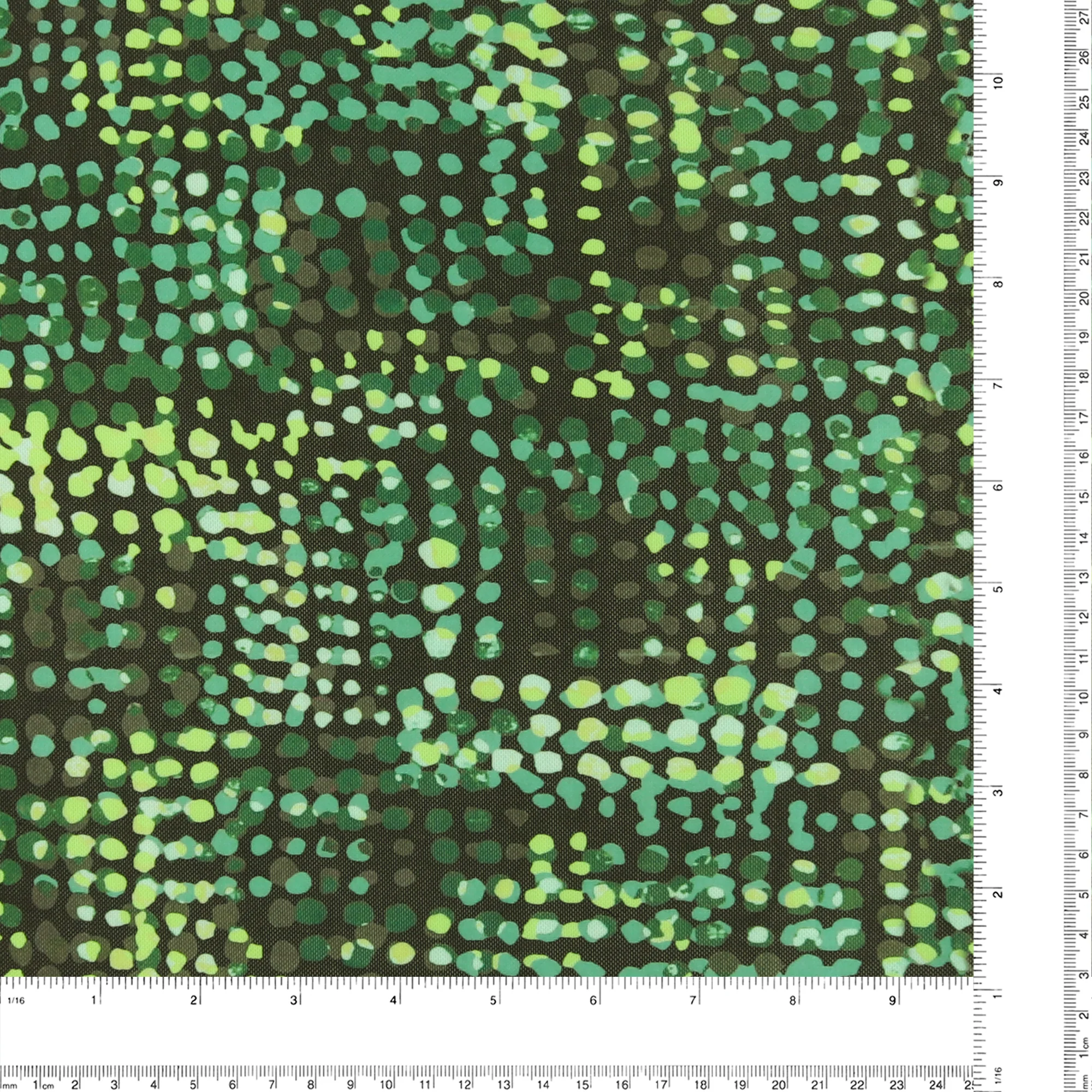 Mesh Print - VERDE - 001 - Black & Green - Image 3