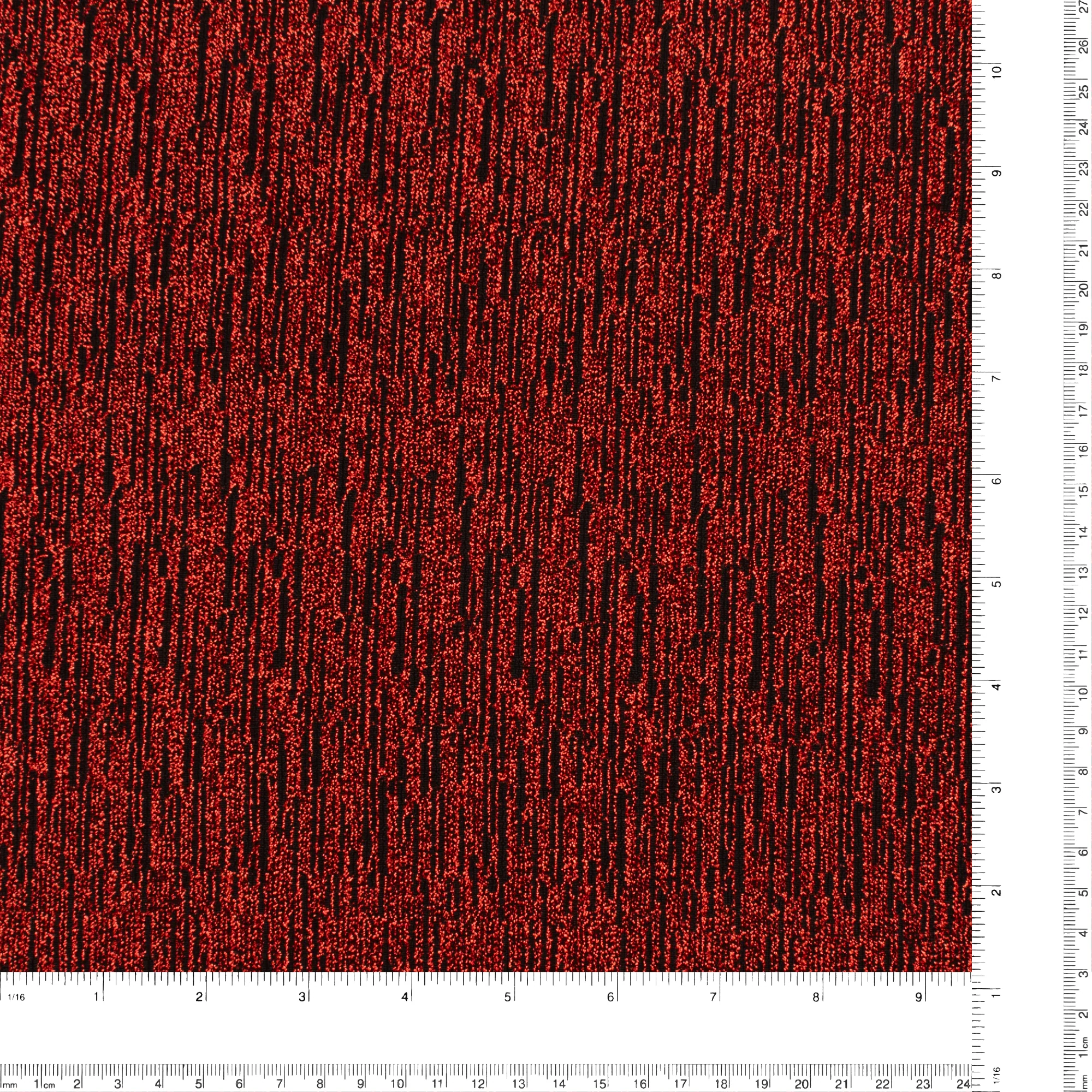 Metallic Knit - SOIREE - 002 - Red - Image 3