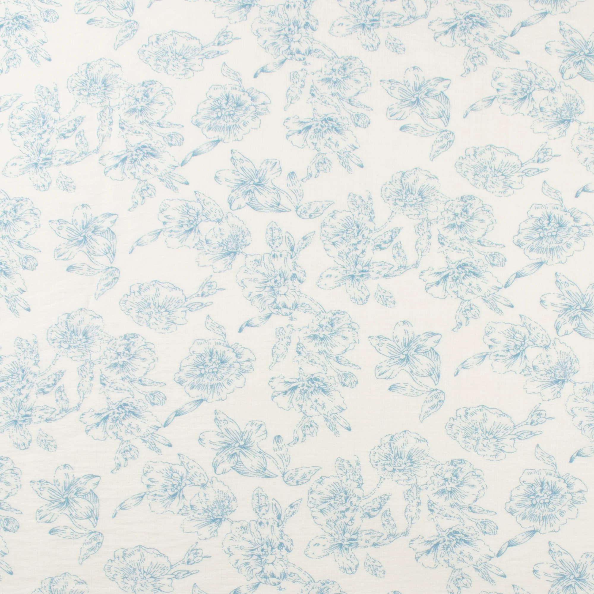 Mix of Printed Rayon and Nylon - HAVANA II - 015 - White