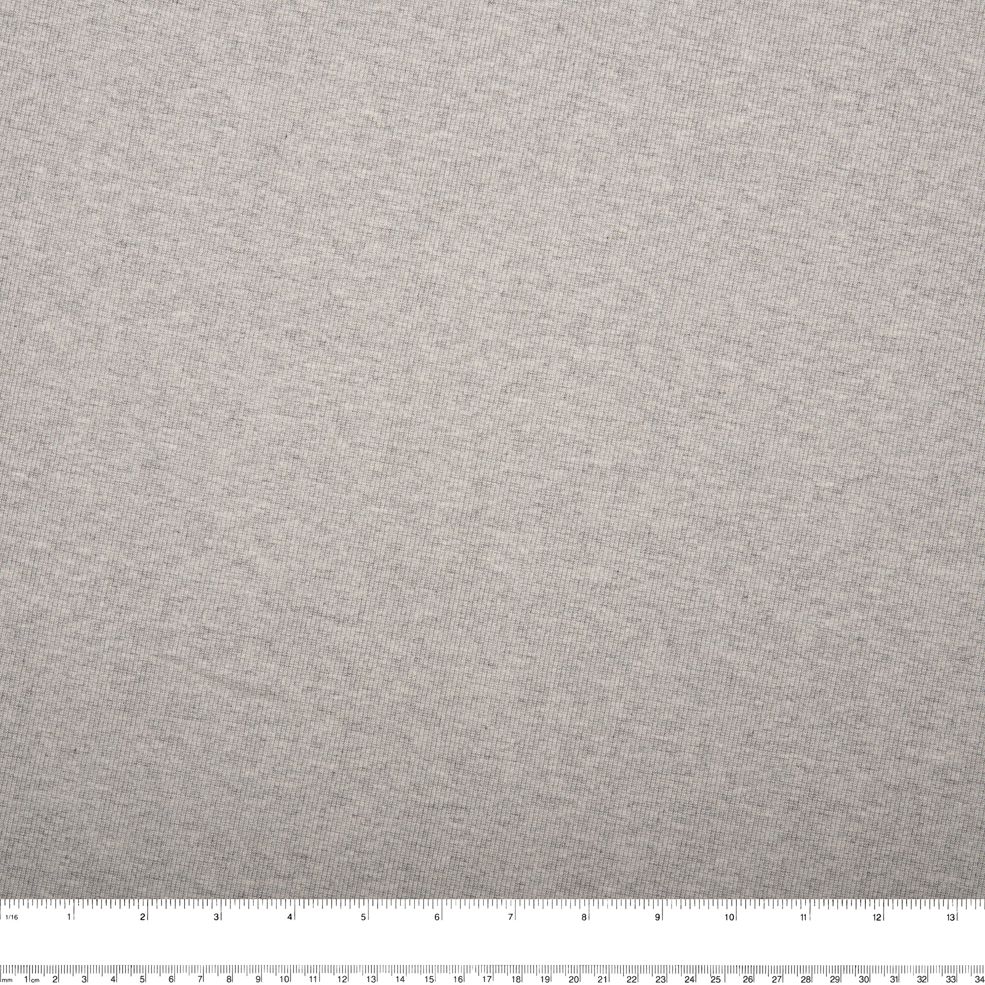 Novelty Knit Solid - Rib - Grey 2 tones - Image 3