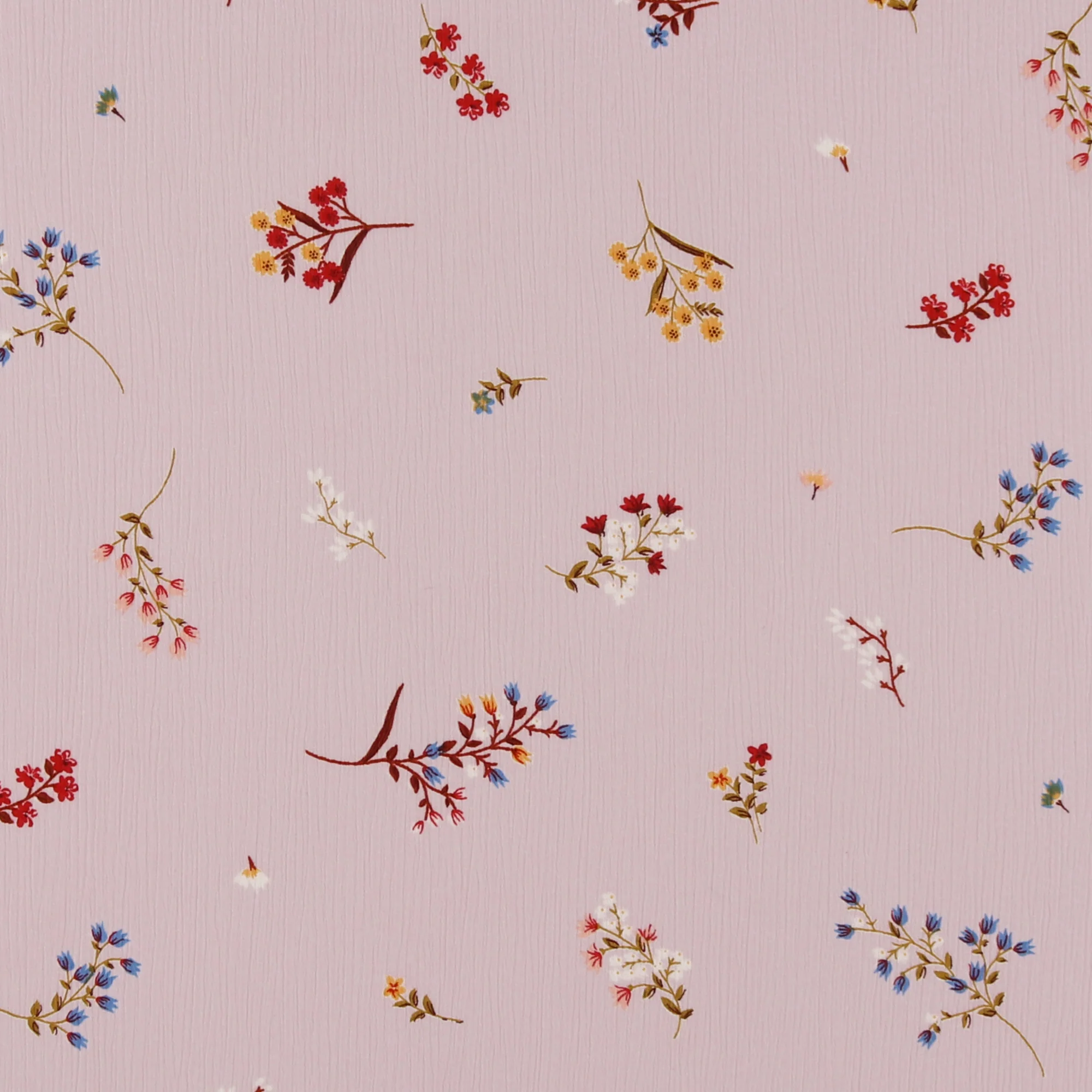 Novelty Polyester Print - 413 - Pink