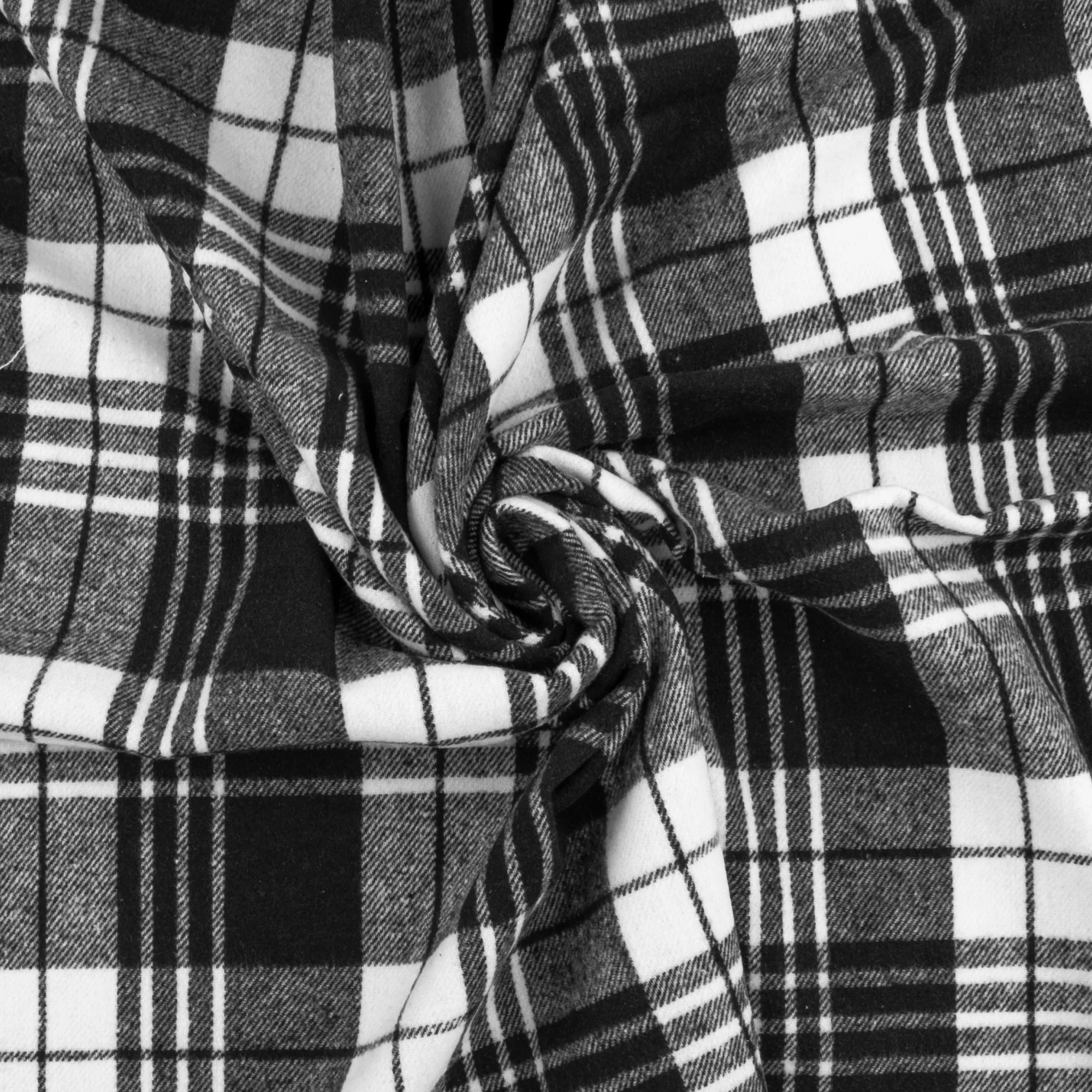Plaid Jacketing - LUMBERJACK - 016 - White - Image 2
