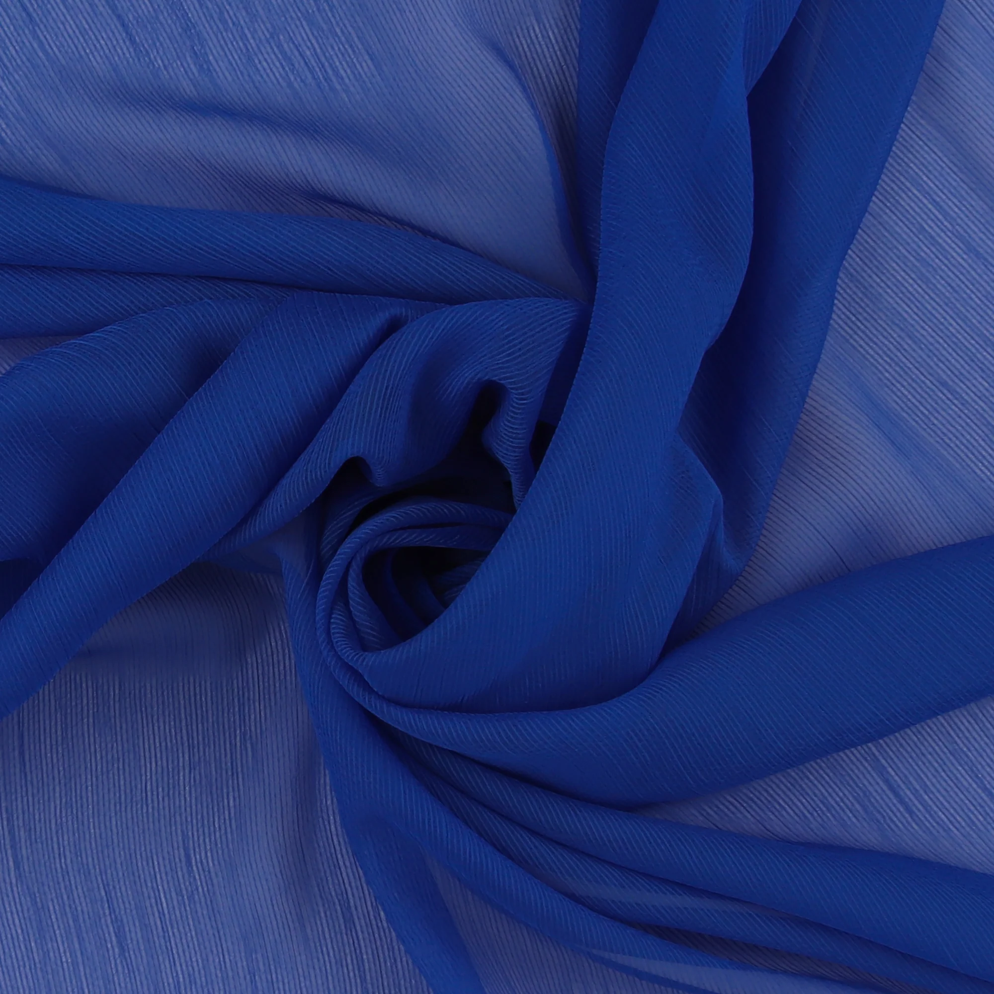 Polyester Chiffon -SARAH - 002 - Blue - Image 2