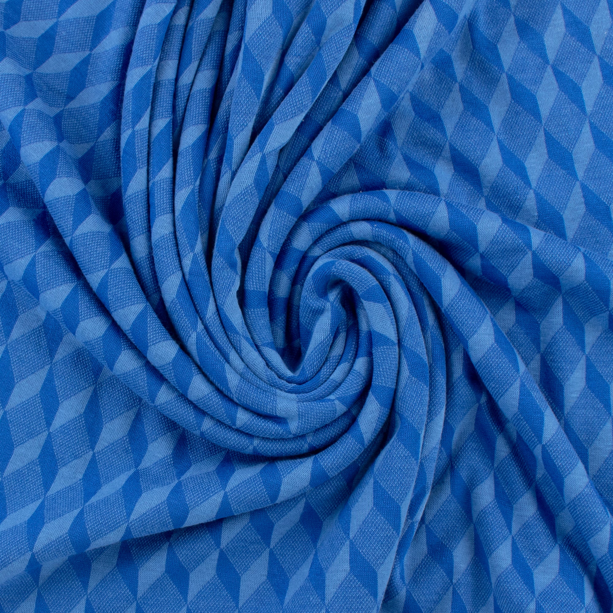 Printed 3D Knit - NOVARA - 003 - Blue - Image 2