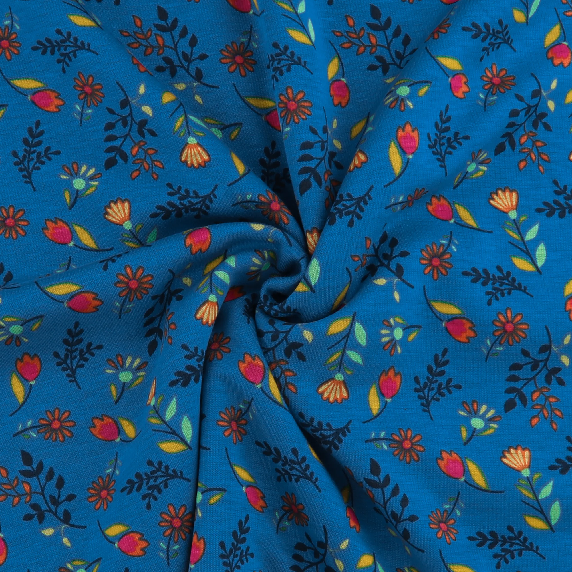 Printed Alpine Fleece - LADYBUG - Blue - Image 2