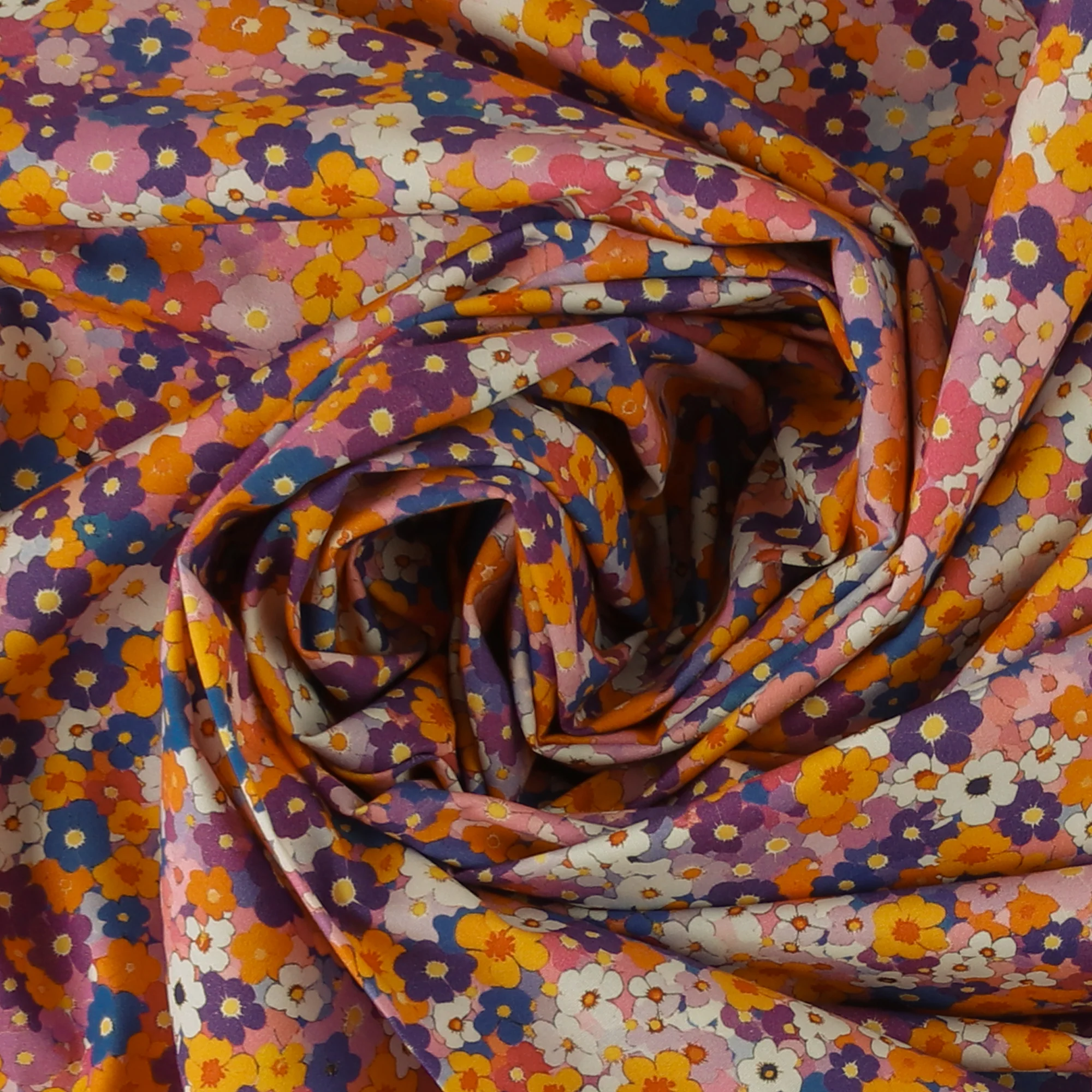 Printed Cotton - Lillibet Floral - 023 - Fiesta - Image 2