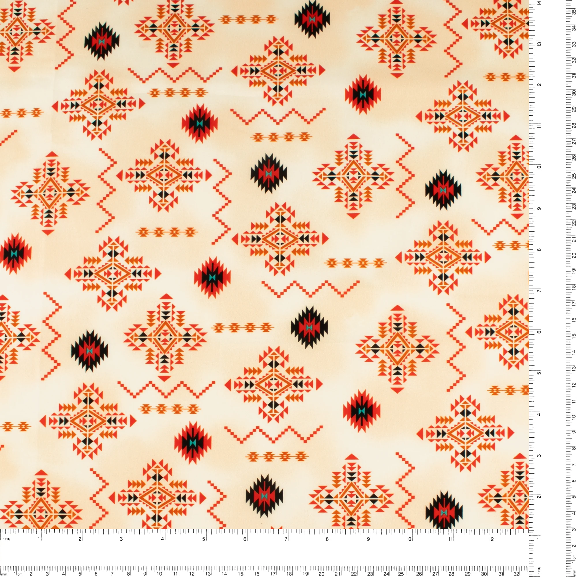 Printed Cotton - PRAIRIE CREEK - 025 - Natural - Image 3