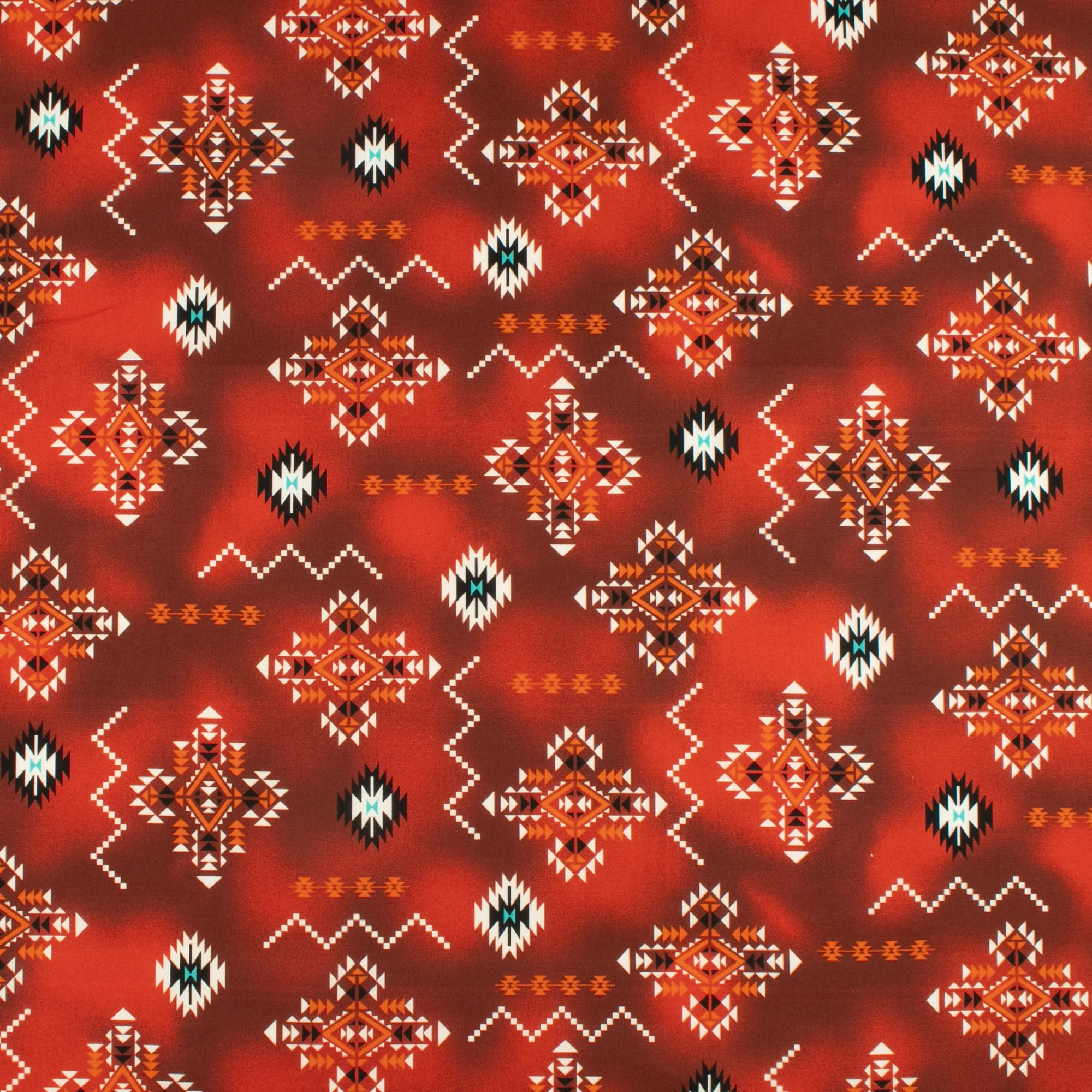 Printed Cotton - PRAIRIE CREEK - 026 - Rust