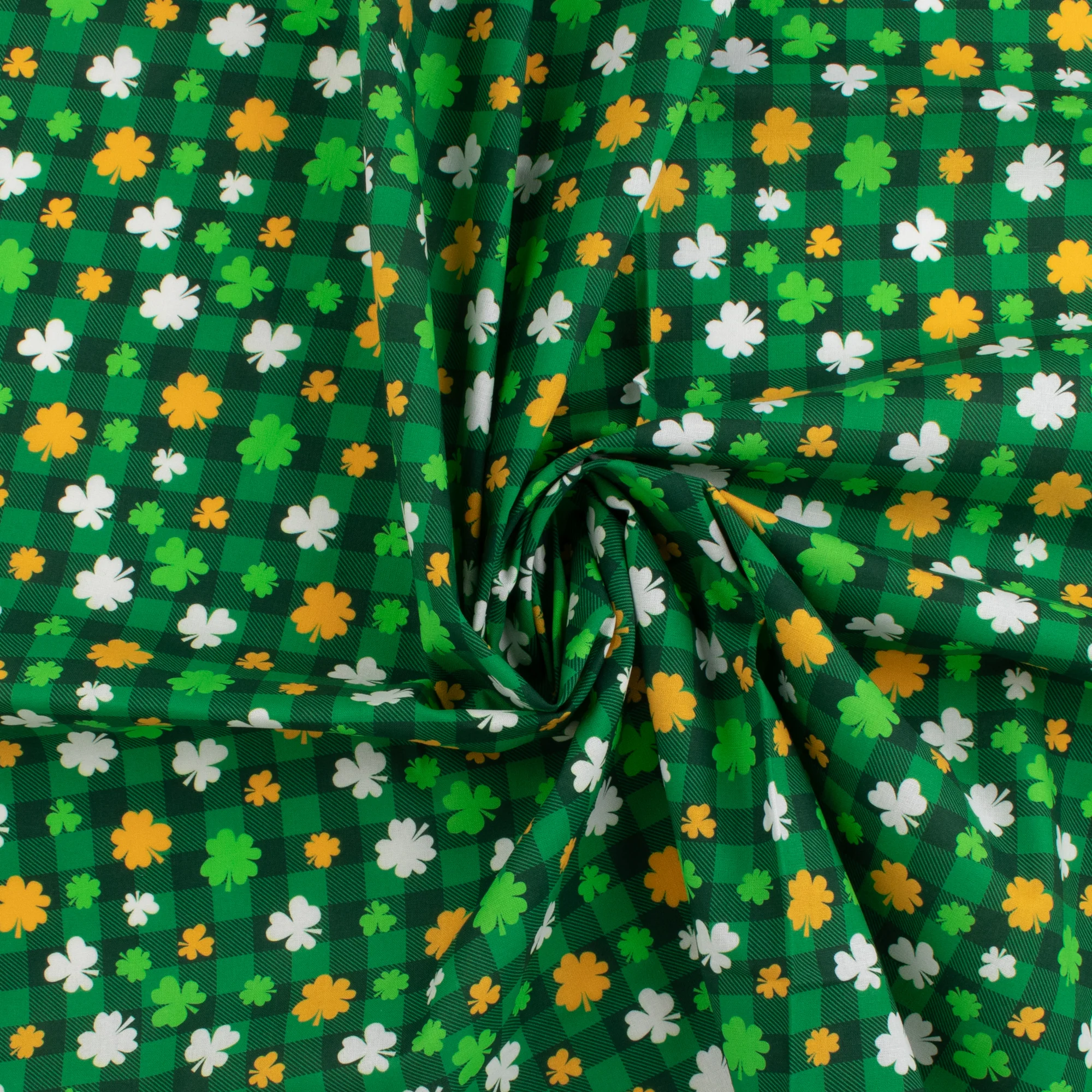 Printed Cotton - SAINT-PATRICK - 023 - Green - Image 2