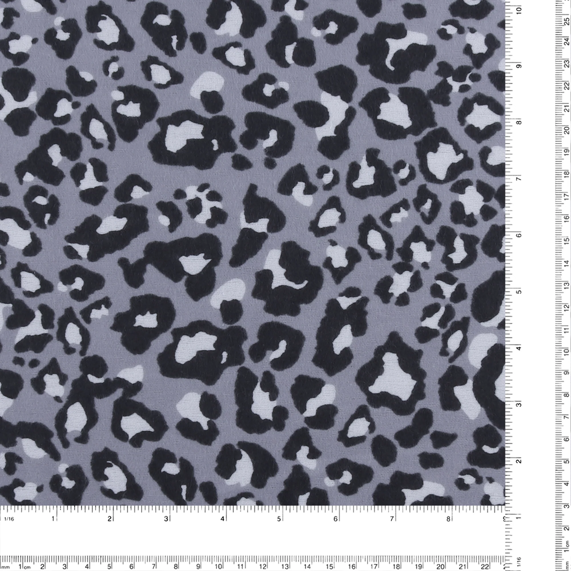 Printed Flannelette CHELSEA - 1509 - Grey - Image 3