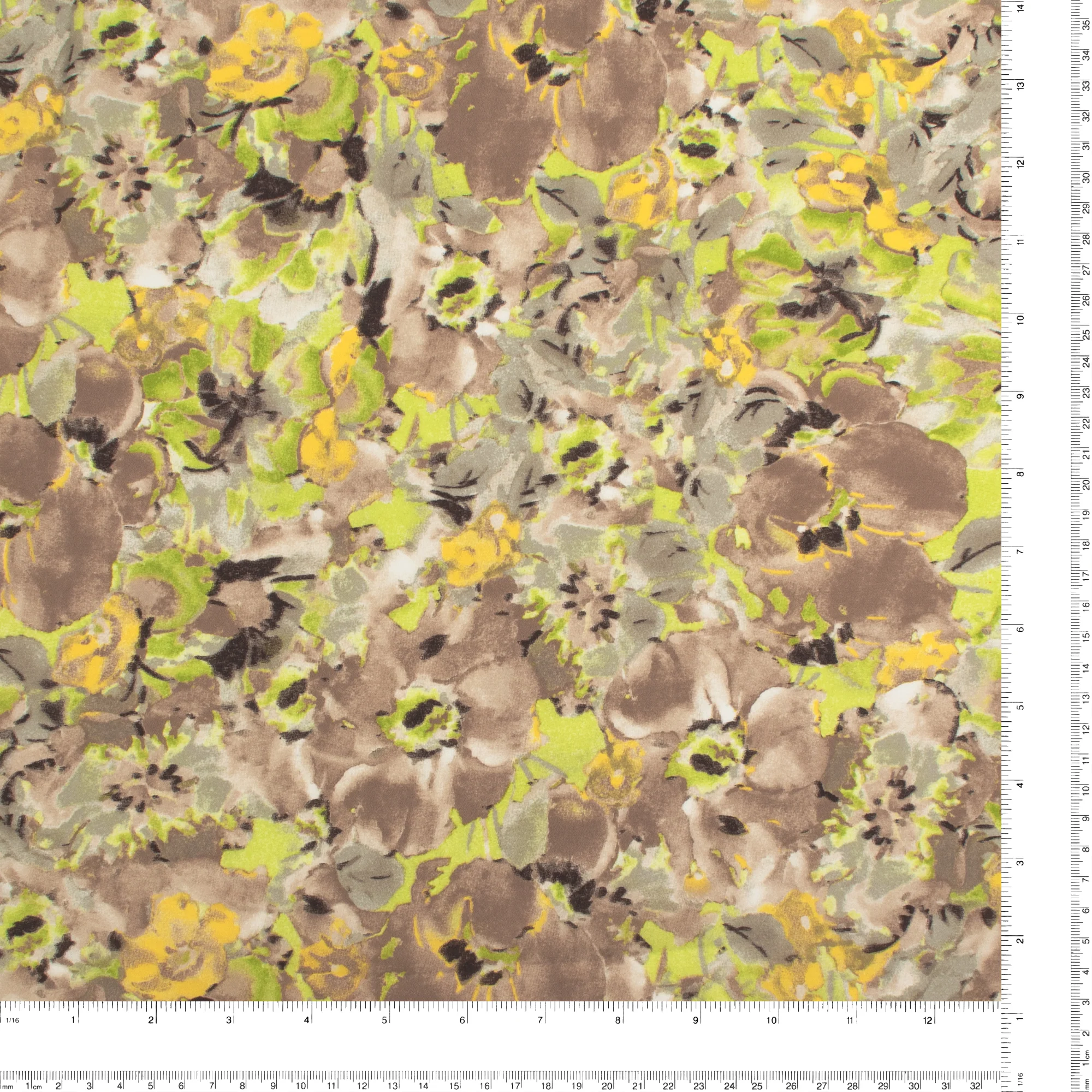 Printed Georgette - ILENE - 002 - Stone - Image 3