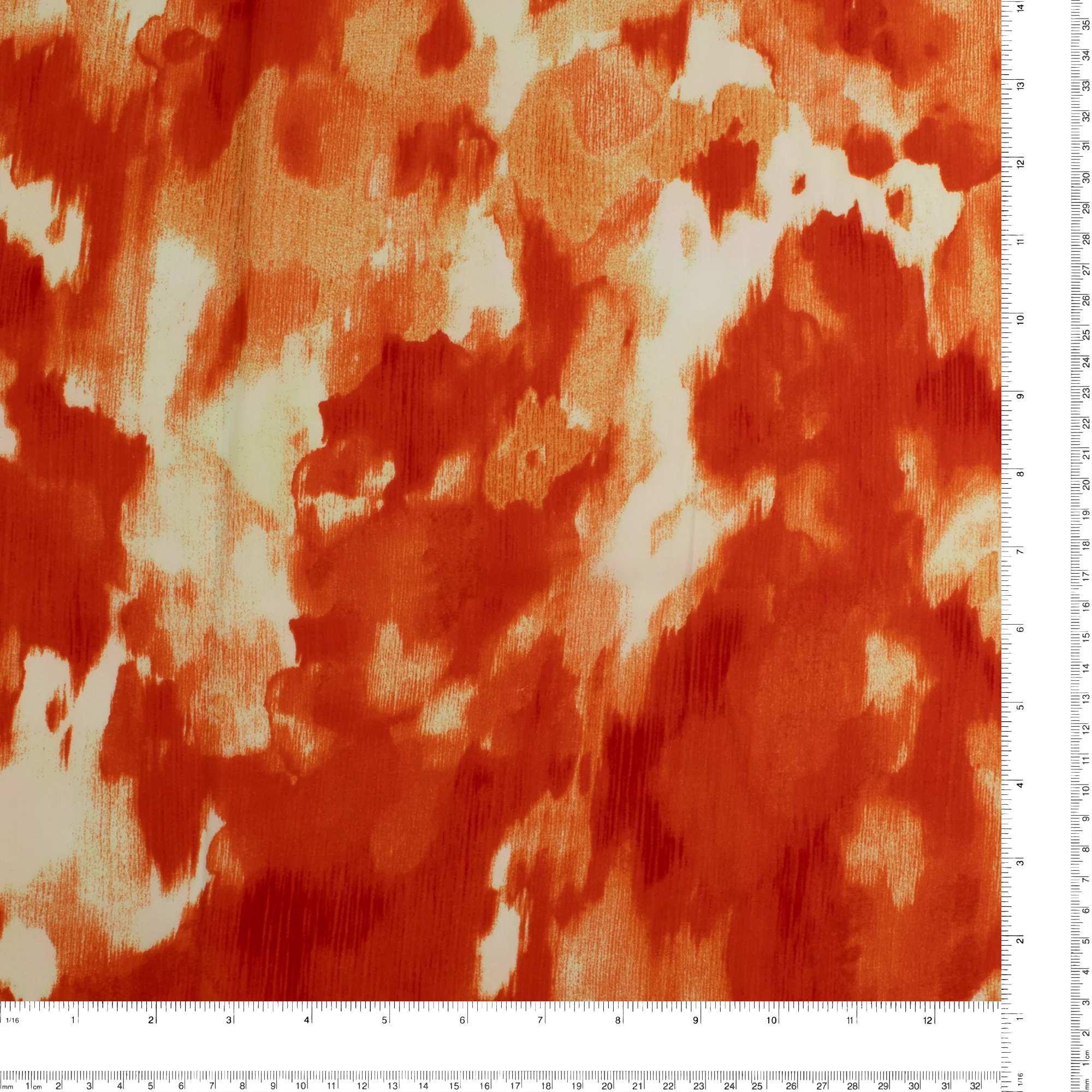 Printed Georgette - ILENE - 005 - Red - Image 3