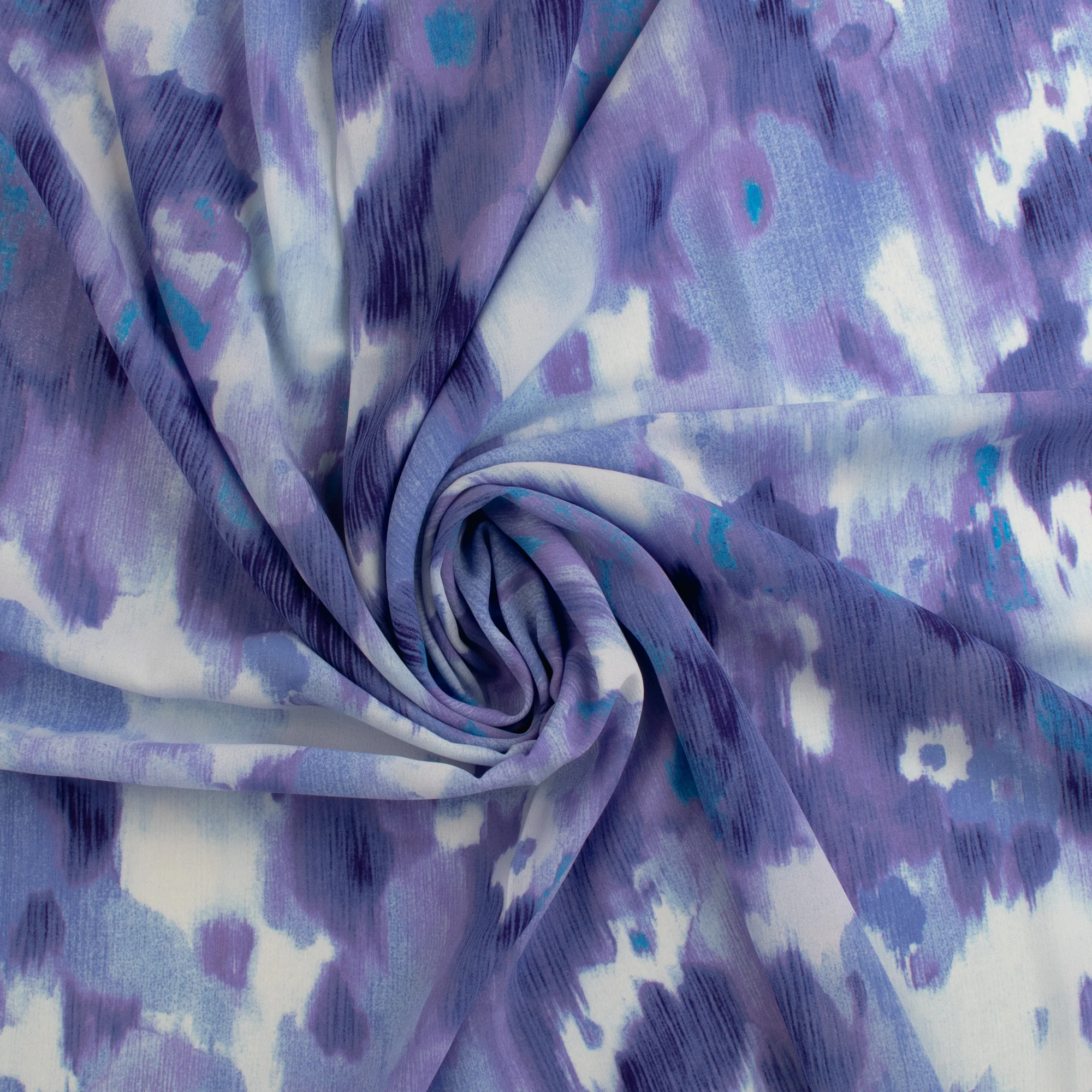 Printed Georgette - ILENE - 006 - Mauve - Image 2