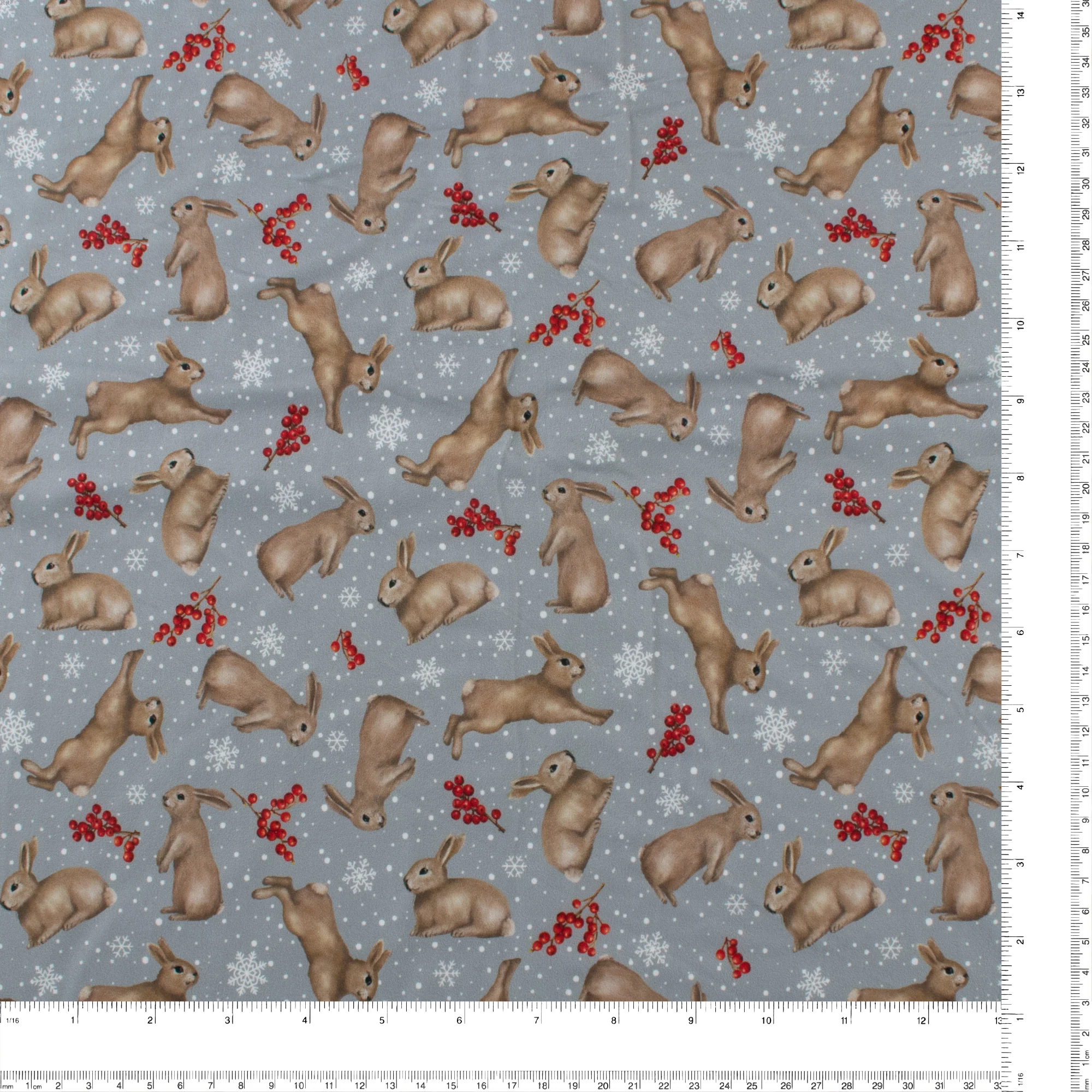 Printed Knit - DREAMLAND - 009 - Soft Grey - Image 3