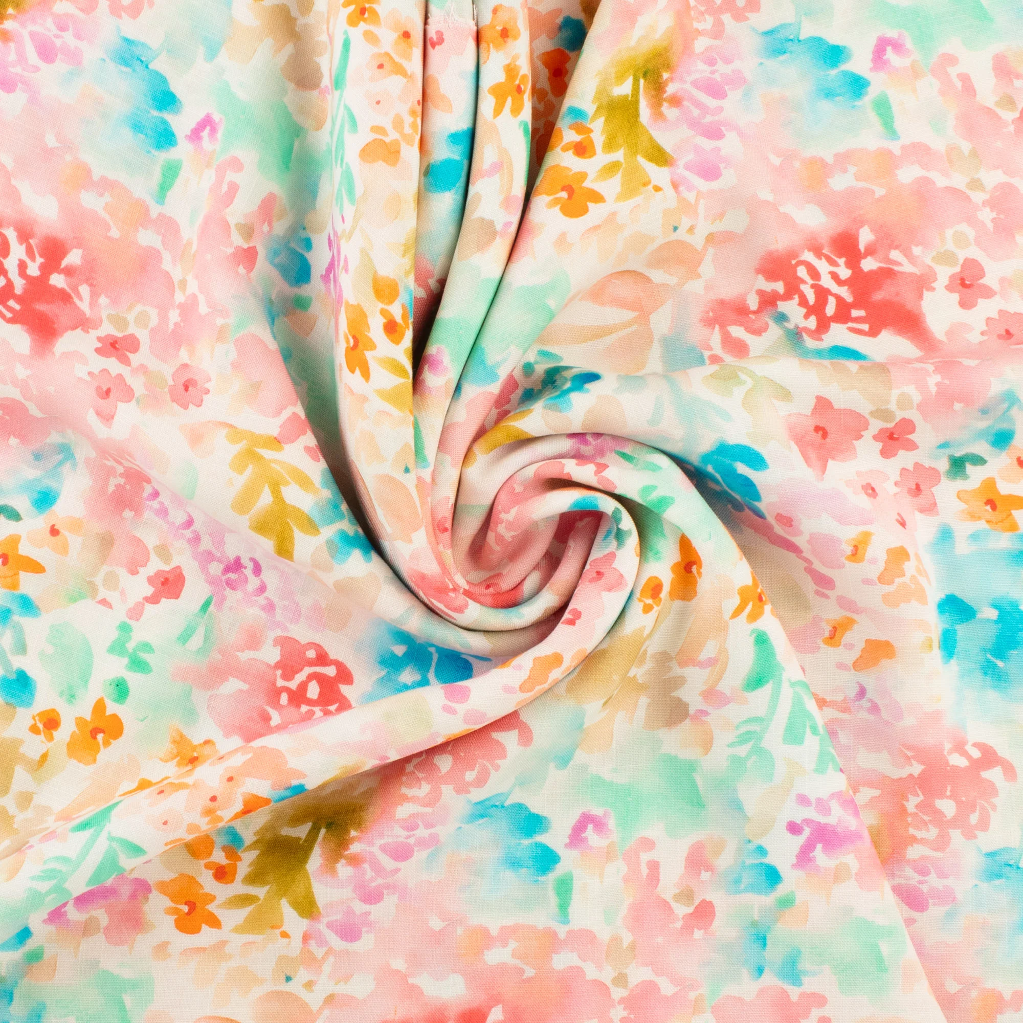 Printed Rayon - LAGOS - 002 - Pink - Image 2