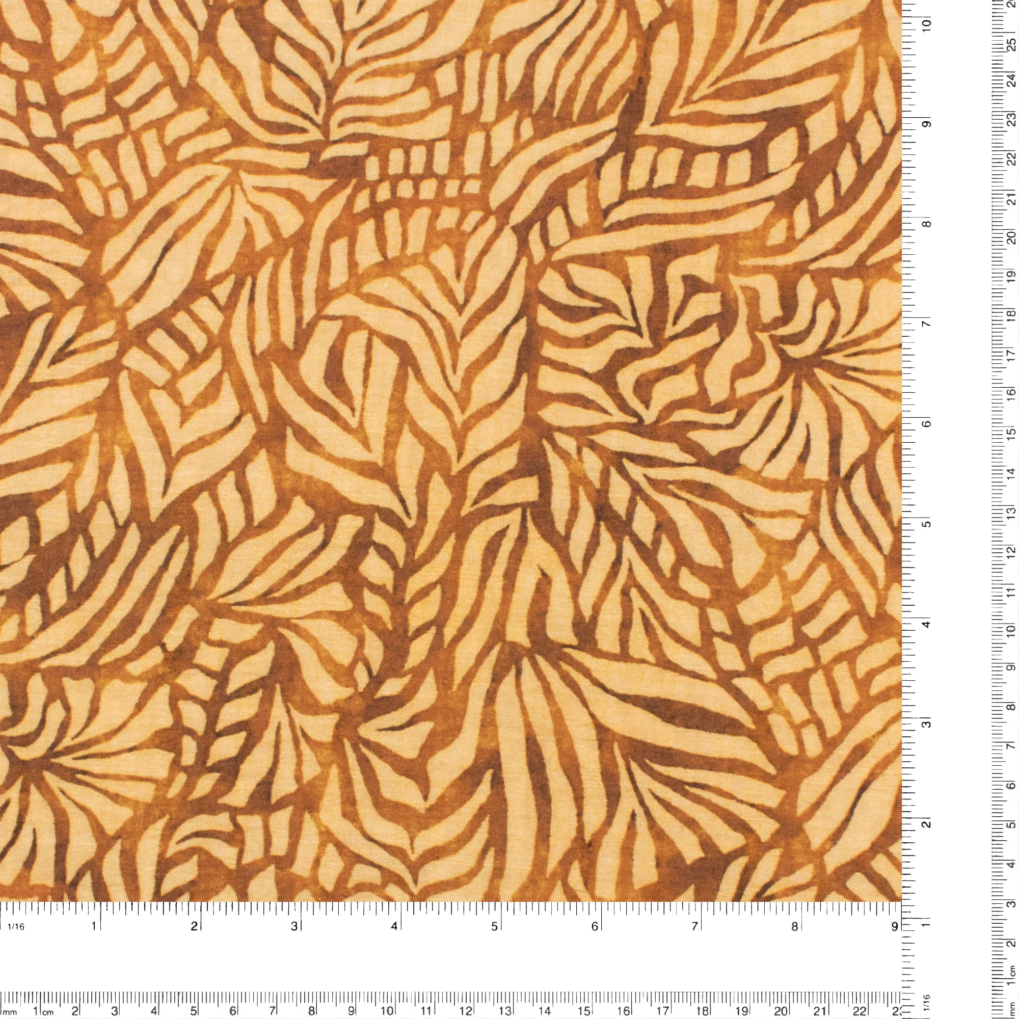 Printed Tencel Look - DESERT NILE - 001 - Clay - Image 3