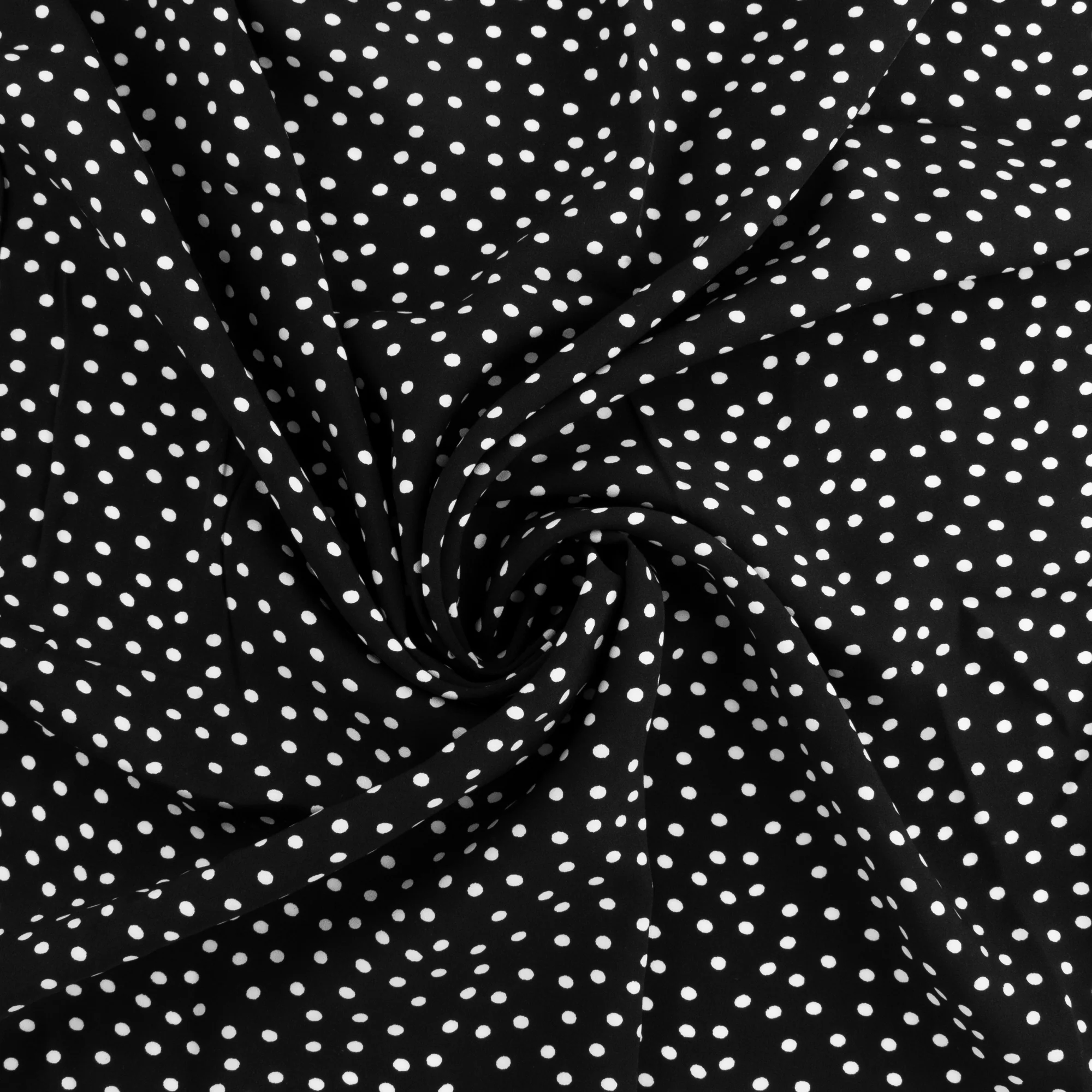 Printed Viscose - ALESSIA - 006 - Black - Image 2