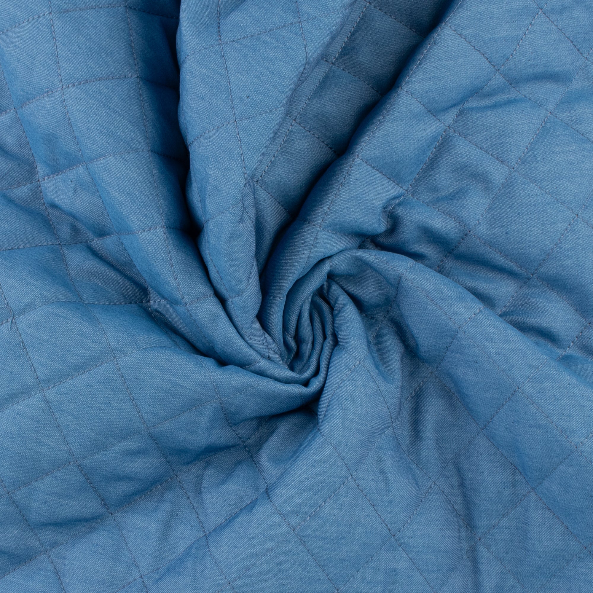Quilted Denim - EVERYDAY BLUES - 001 - Light Blue - Image 2