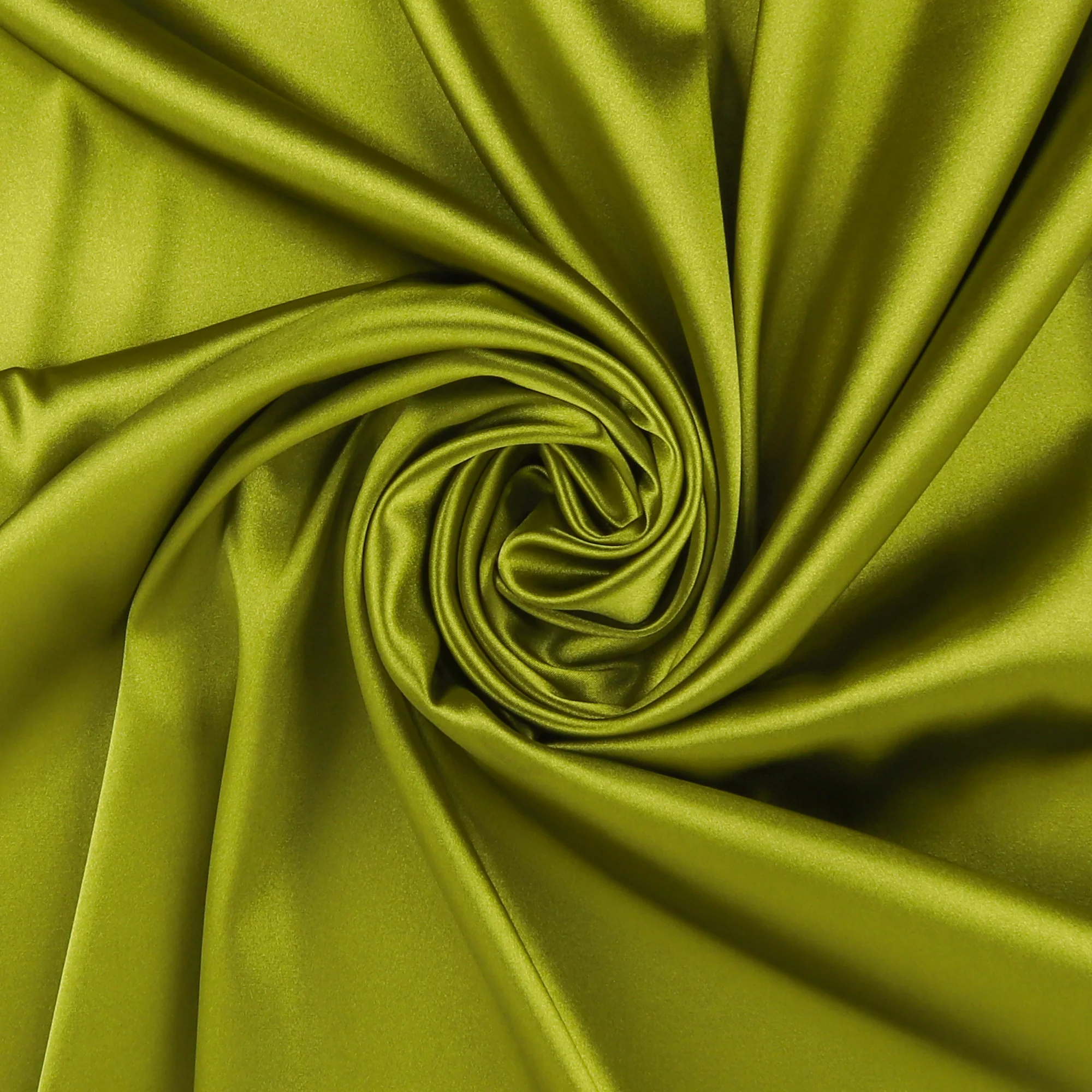 Satin Solid - VERDE - 002 - Chartreuse - Image 2
