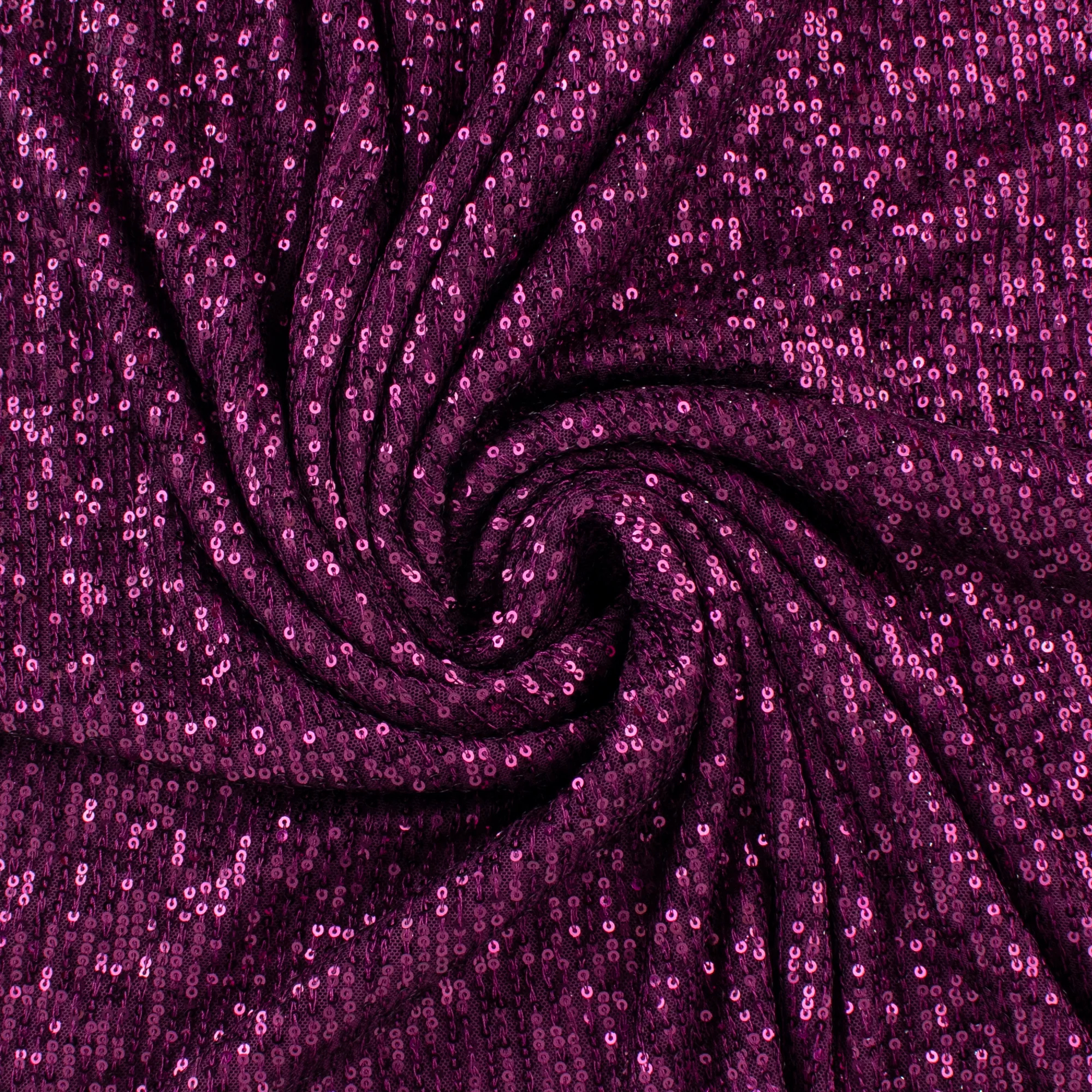Sequin Mesh - SOIREE - 005 - Wine - Image 2