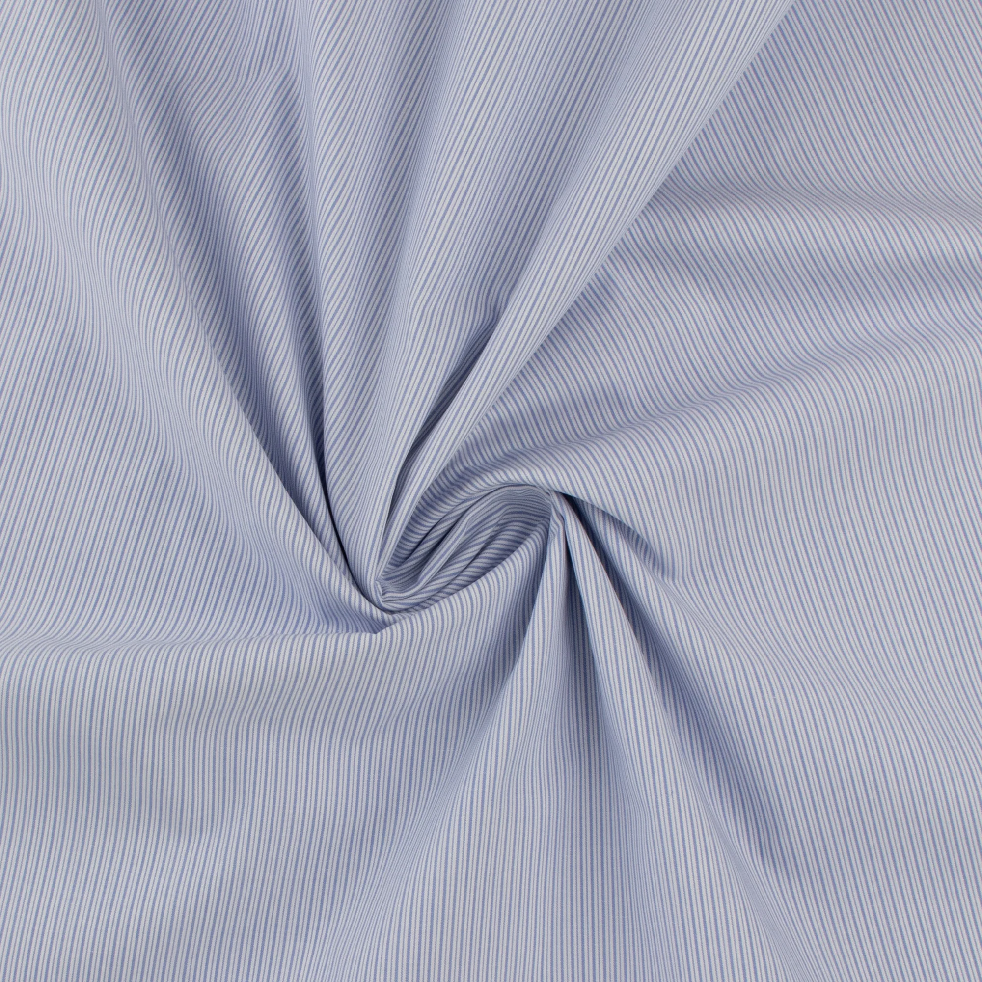 Shirting Stripe - MUSKOKA - 005 - Light Blue - Image 2
