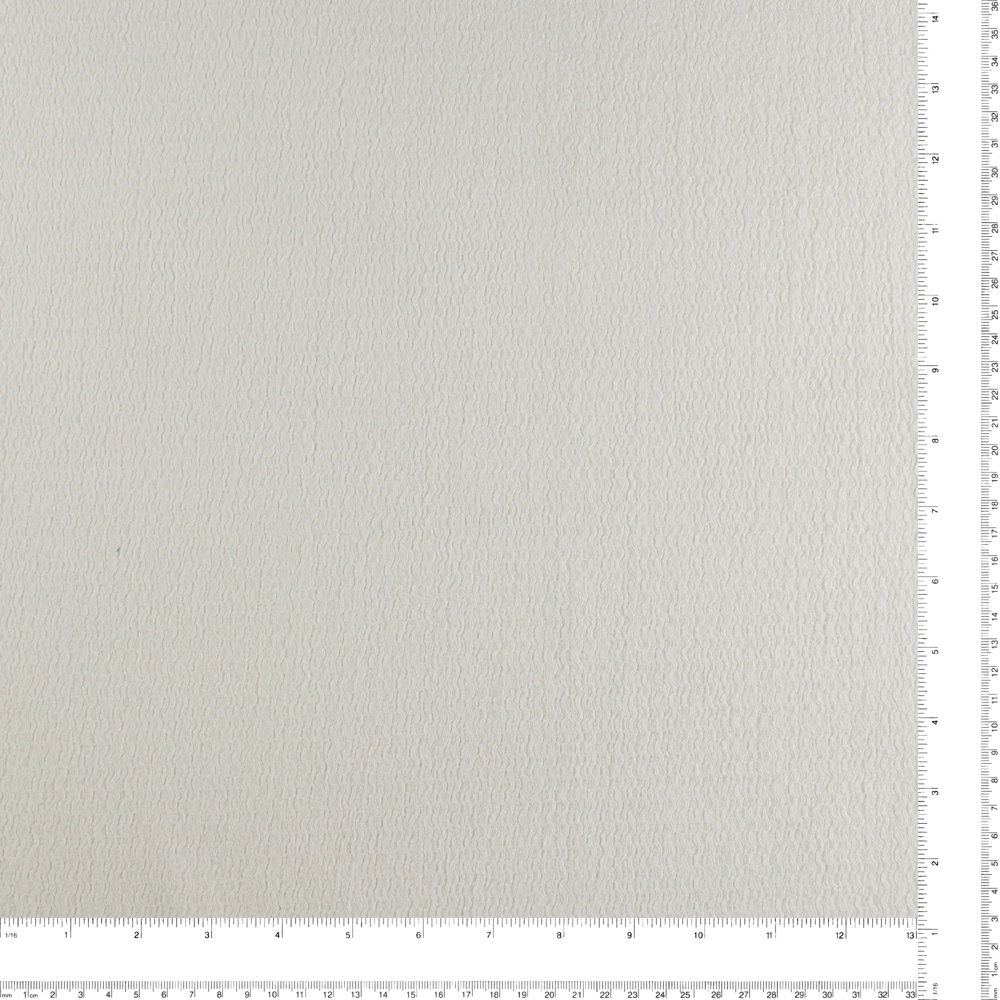 Solid crinkled Polyester - CHANTAL - 010 - White - Image 3