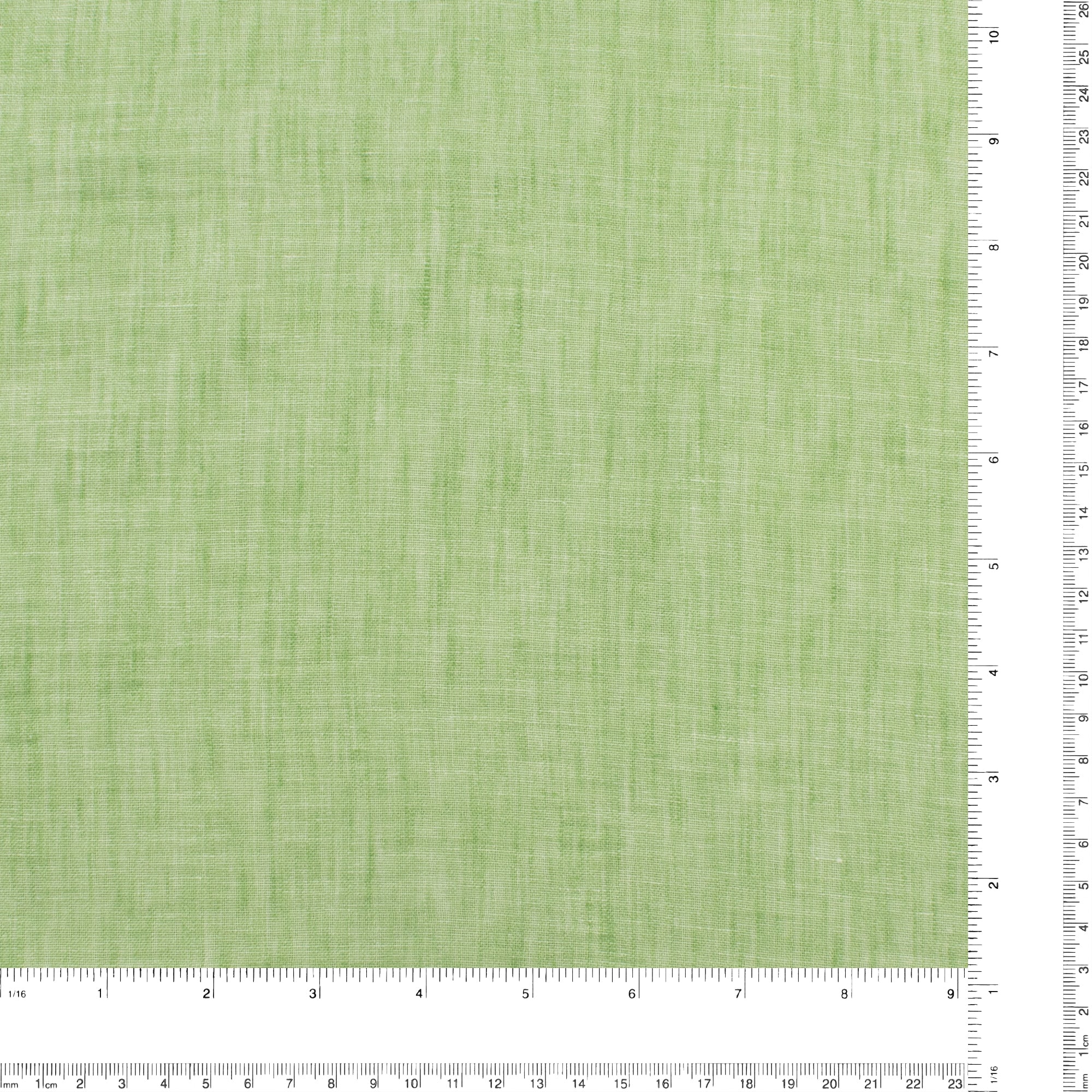 Solid Linen Look - TEXTURA - 005 - Green - Image 3