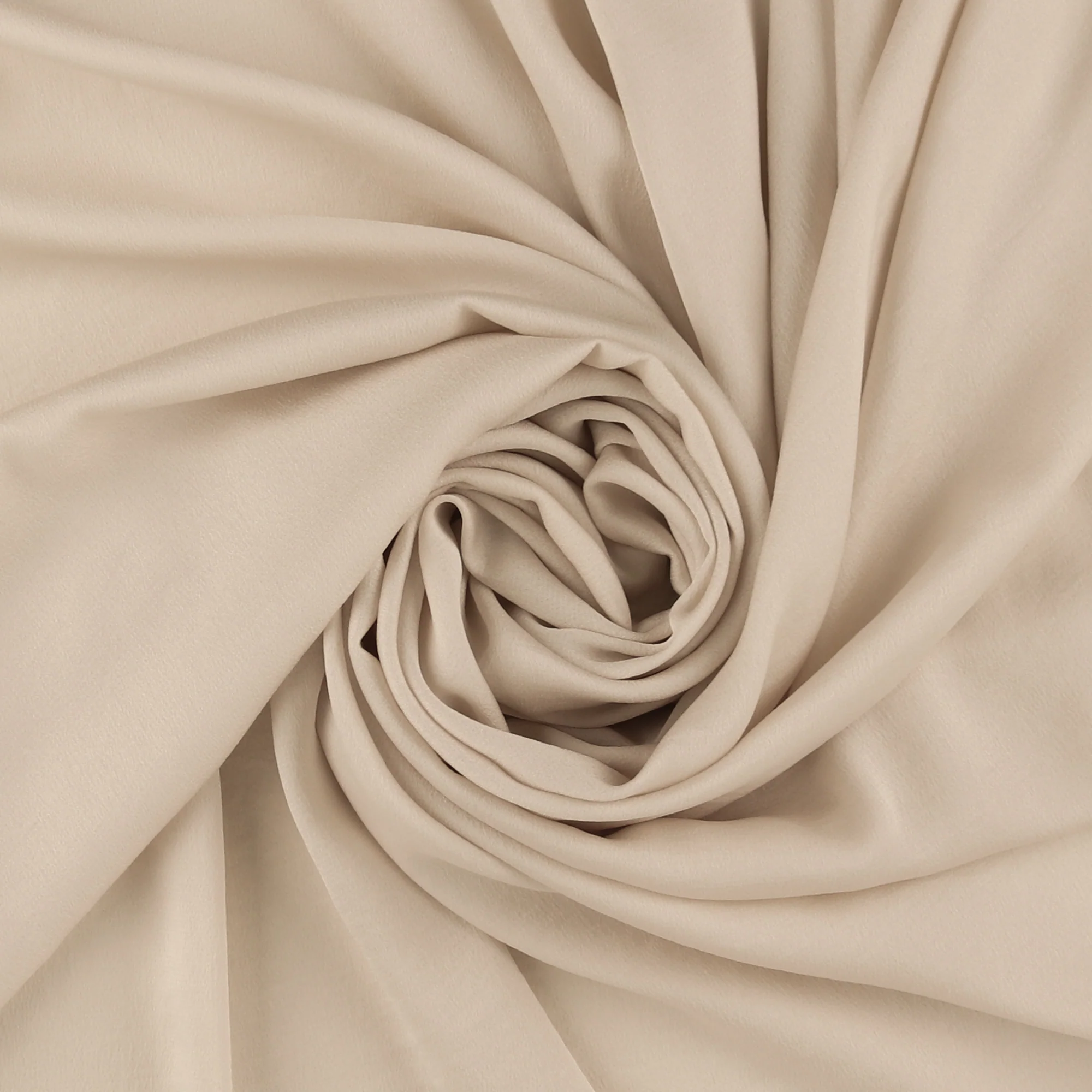 Solid Polyester - EMILIA - 009 - Ivory - Image 2