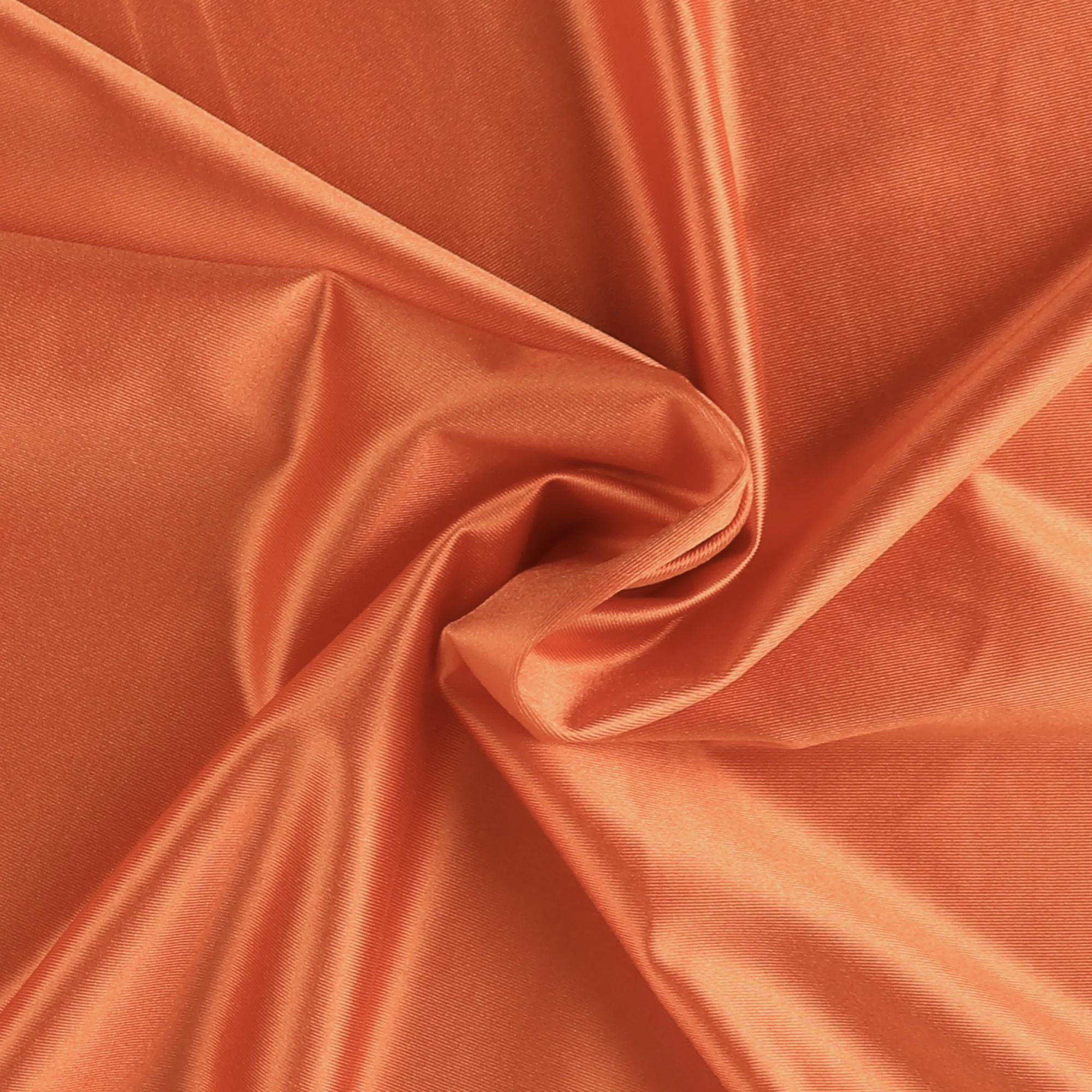Solid Satin Knit - LAST DANCE - 009 - Tangerine - Image 2