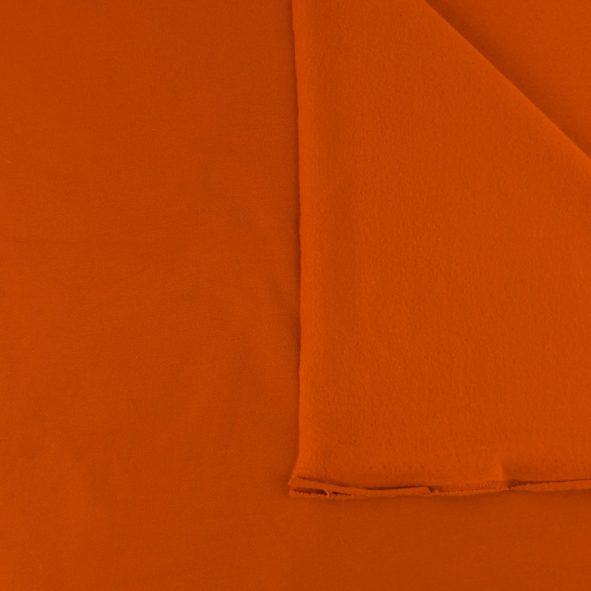 Solid Stretch Fleece - 002 - Orange - Image 4